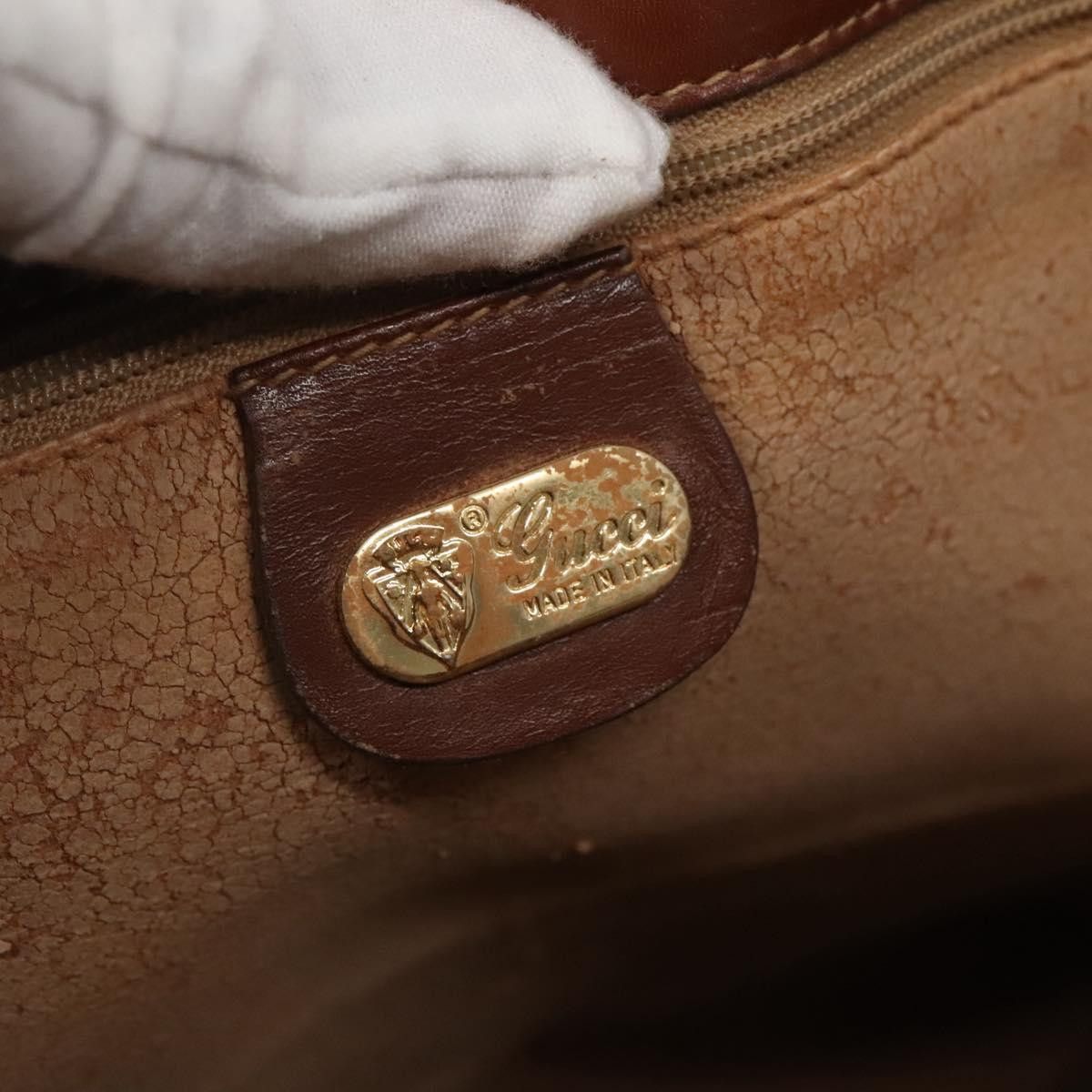 Gucci GUCCI Micro GG Supreme Tote Bag Pvc Beige Gold 002 37 002 37 Size ONE SIZE - 15 Thumbnail