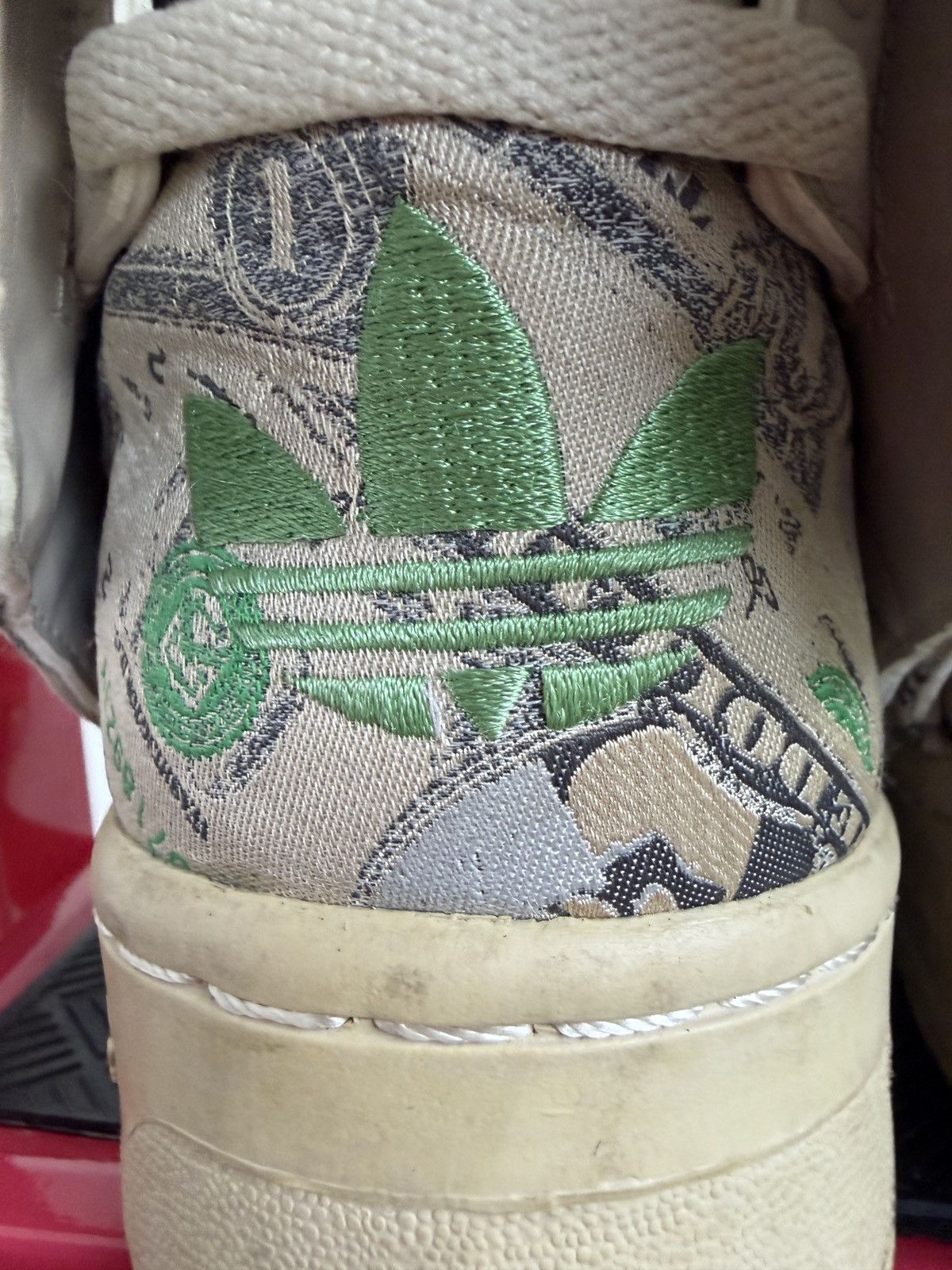 Adidas × Jeremy Scott Dollar wings sneaker Size US 9 / EU 42 - 17 Thumbnail