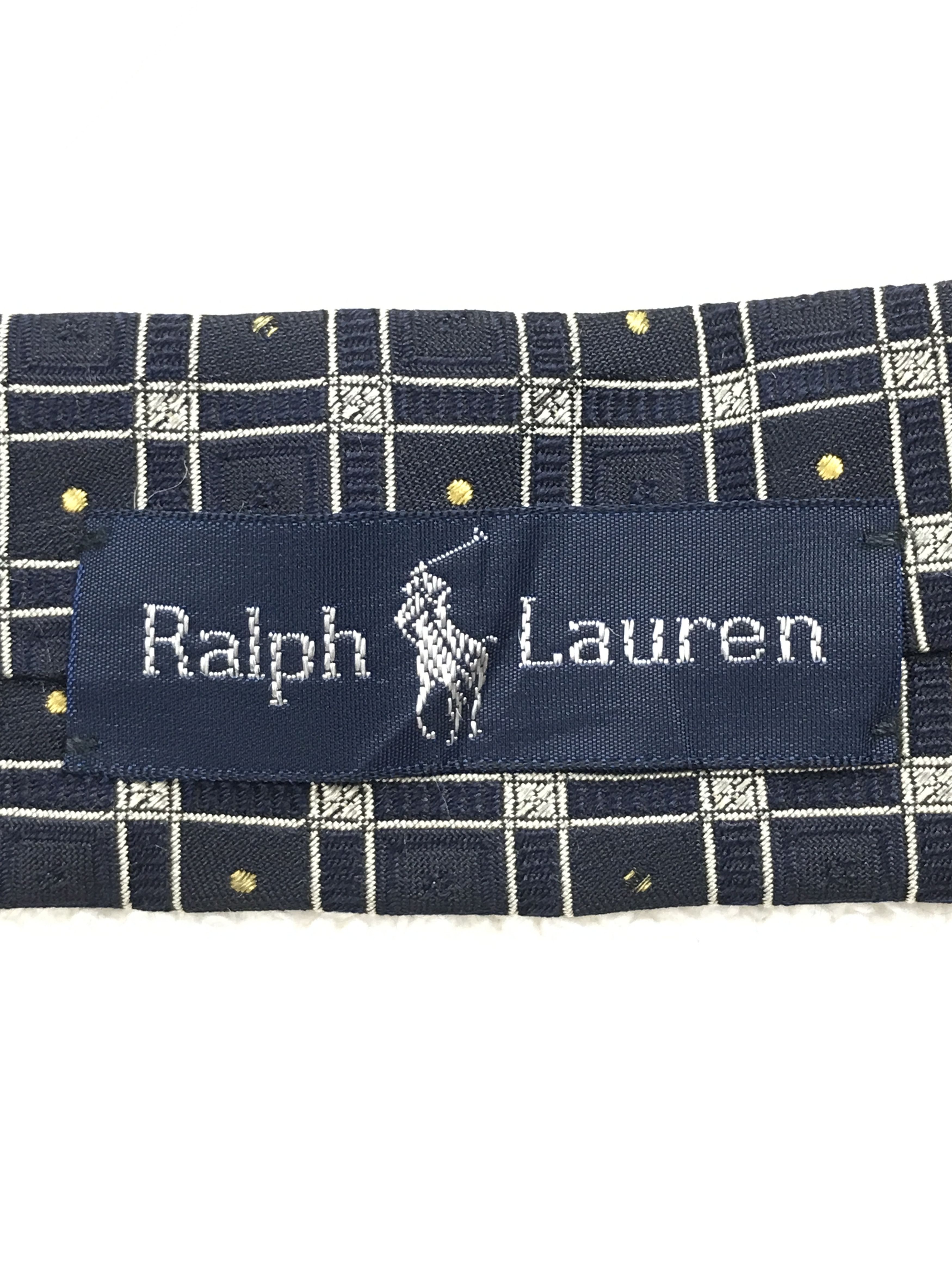Designer × Ralph Lauren × Vintage Vintage Ralph Lauren Silk Necktie Size ONE SIZE - 6 Thumbnail