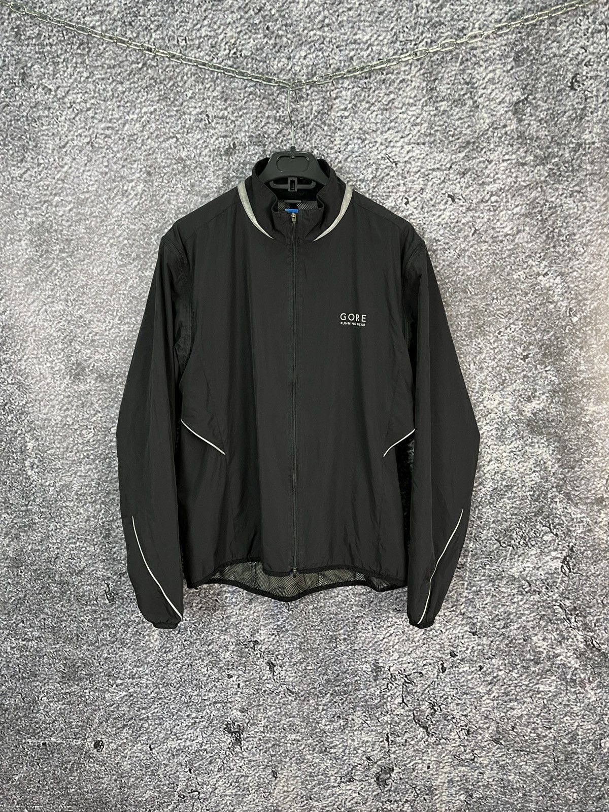 GOREWEAR Gore Running Wear Windstopper Convertible Nylon Jacket Sz L Size US L / EU 52-54 / 3 - 1 Thumbnail