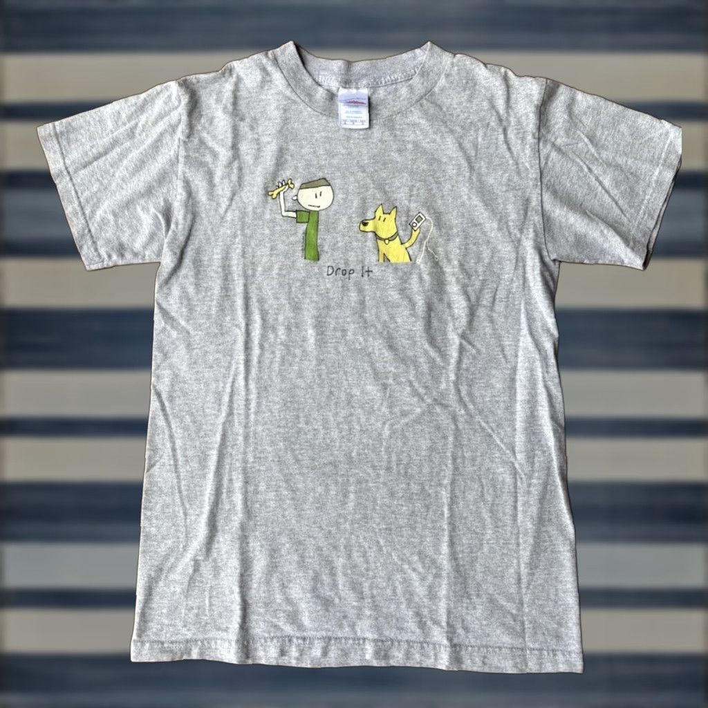 Vintage VINTAGE Y2K iPod Man and Dog 2005 T Shirt Small Gray Cotton Crew Neck Men Graphic Print Jersey Short Sleeve Tennessee River Size US S / EU 44-46 / 1 - 1 Thumbnail