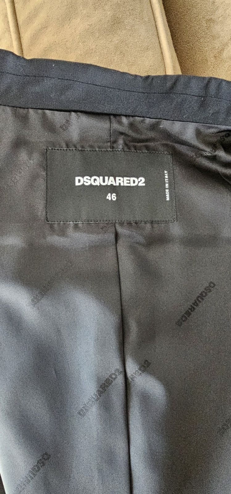 Dsquared2 Dsquared2 Double Zip Detail Wool Pea Coat Made in Italy Size US M / EU 48-50 / 2 - 3 Thumbnail
