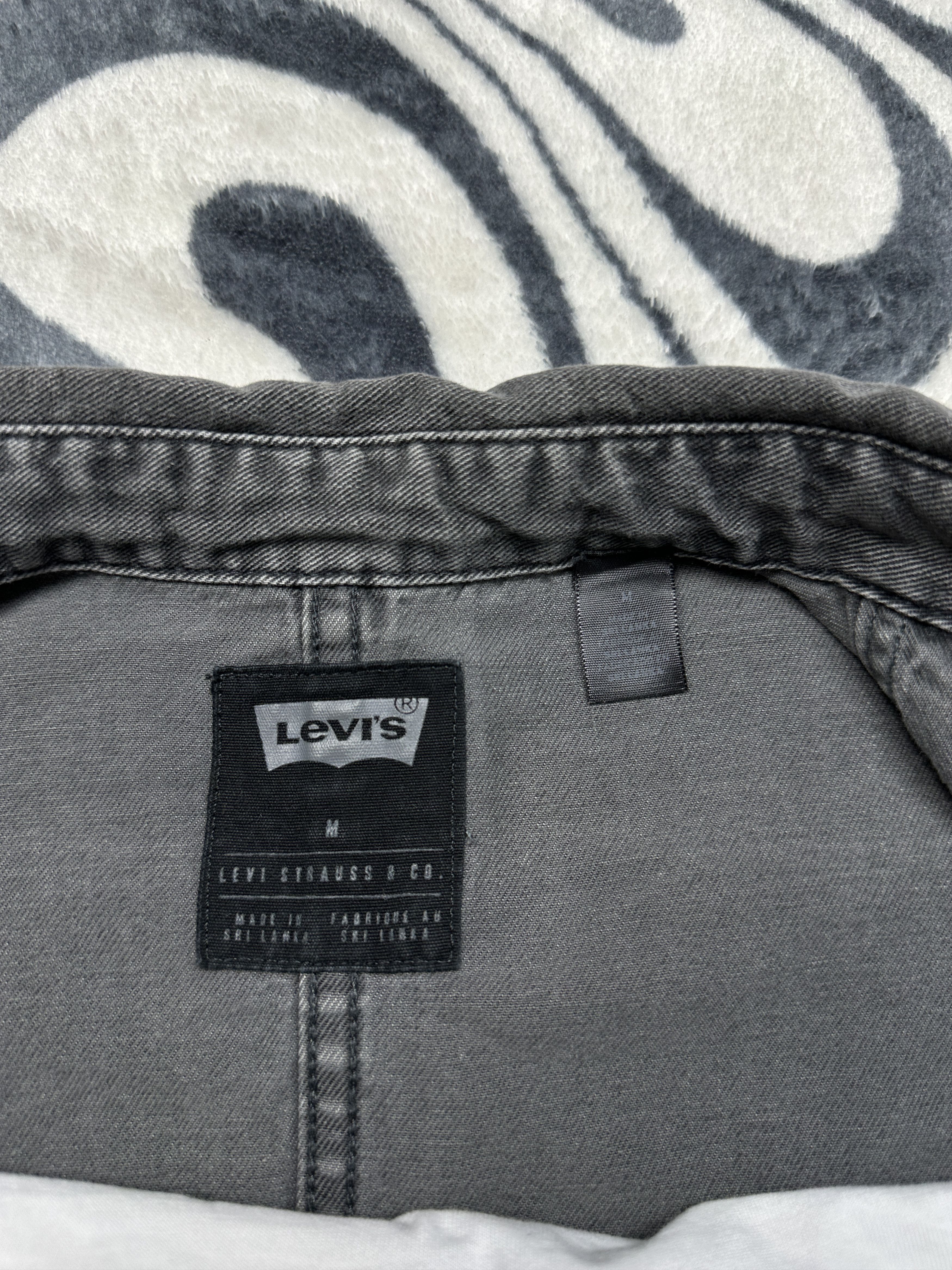 Levi's Levis Vintage Mens Grey Denim Shirt Size US M / EU 48-50 / 2 - 4 Thumbnail