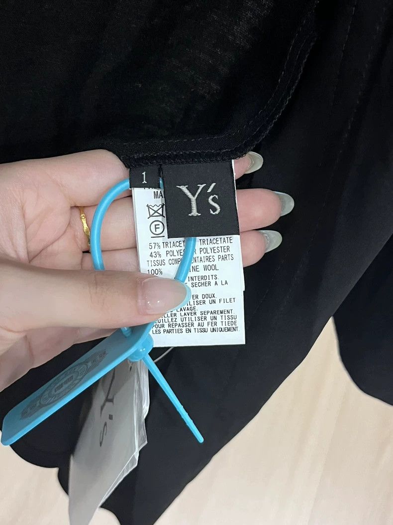 Y's Y's size 1 Black Shirt Size S / US 4 / IT 40 - 4 Thumbnail