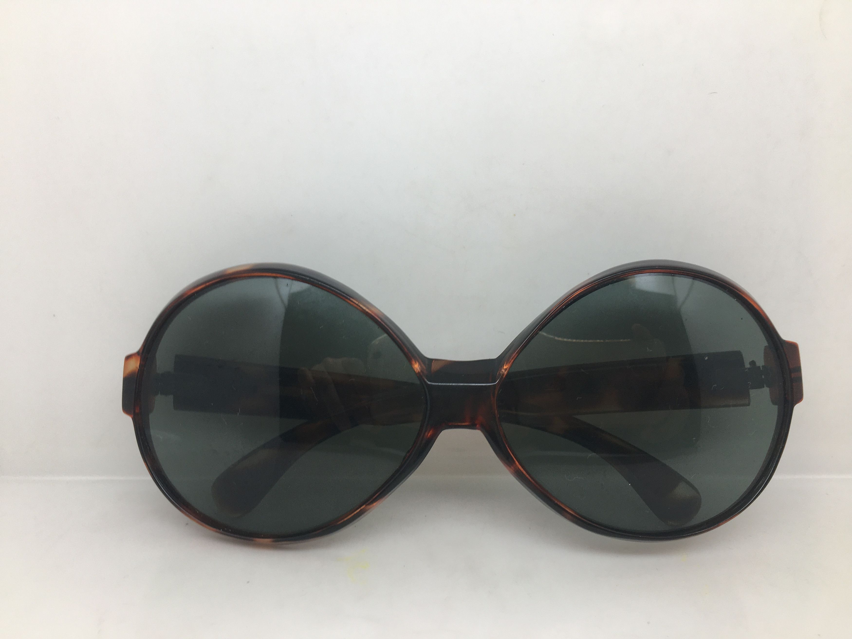 Vintage Vintage 60s Handmade Tortoise Sunglasses Frame Glass Lens Size ONE SIZE - 7 Thumbnail