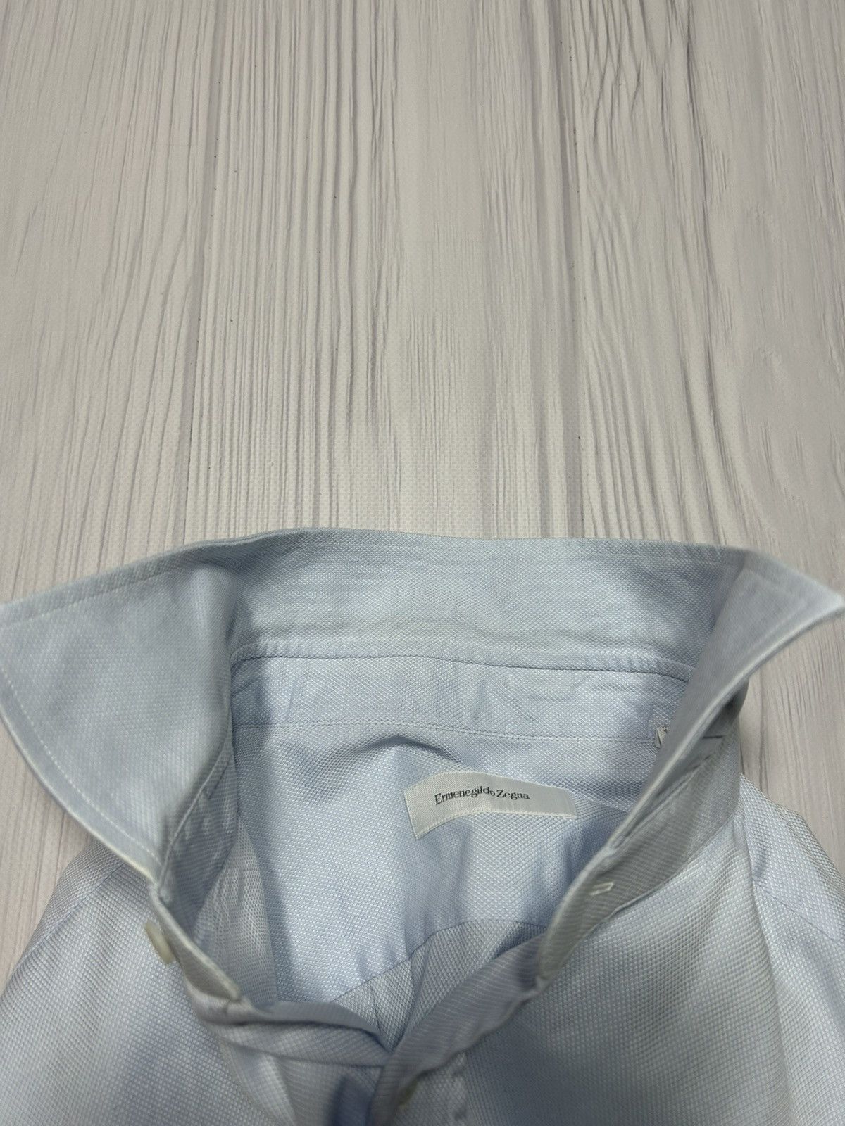 Ermenegildo Zegna Ermenegildo Zegna Button Ups Shirt Size 40 15 3/4 Size US L / EU 52-54 / 3 - 9 Thumbnail