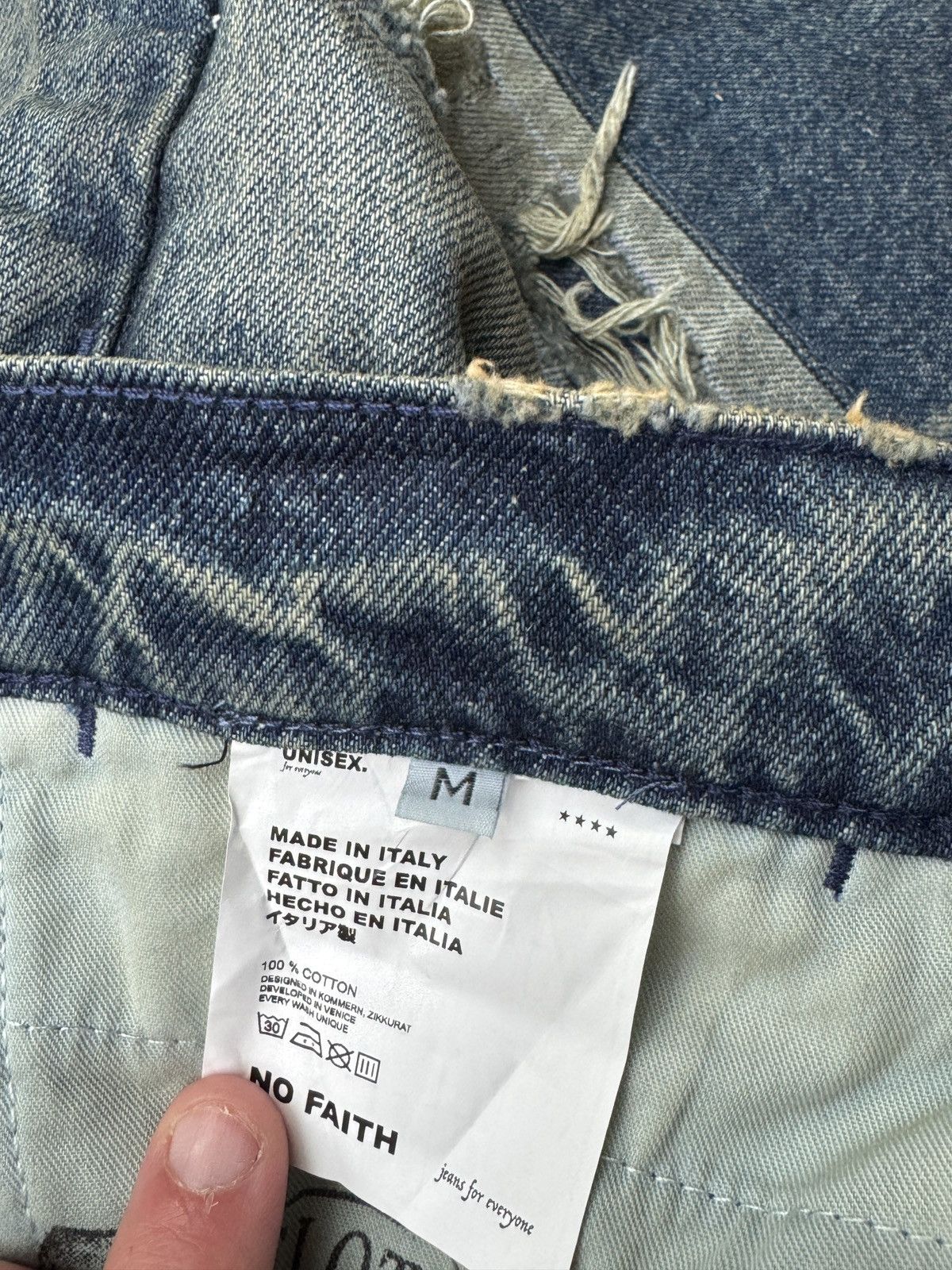 No Faith Studios NO FAITH - ITALY SQUARE PATCH CUT | Grailed