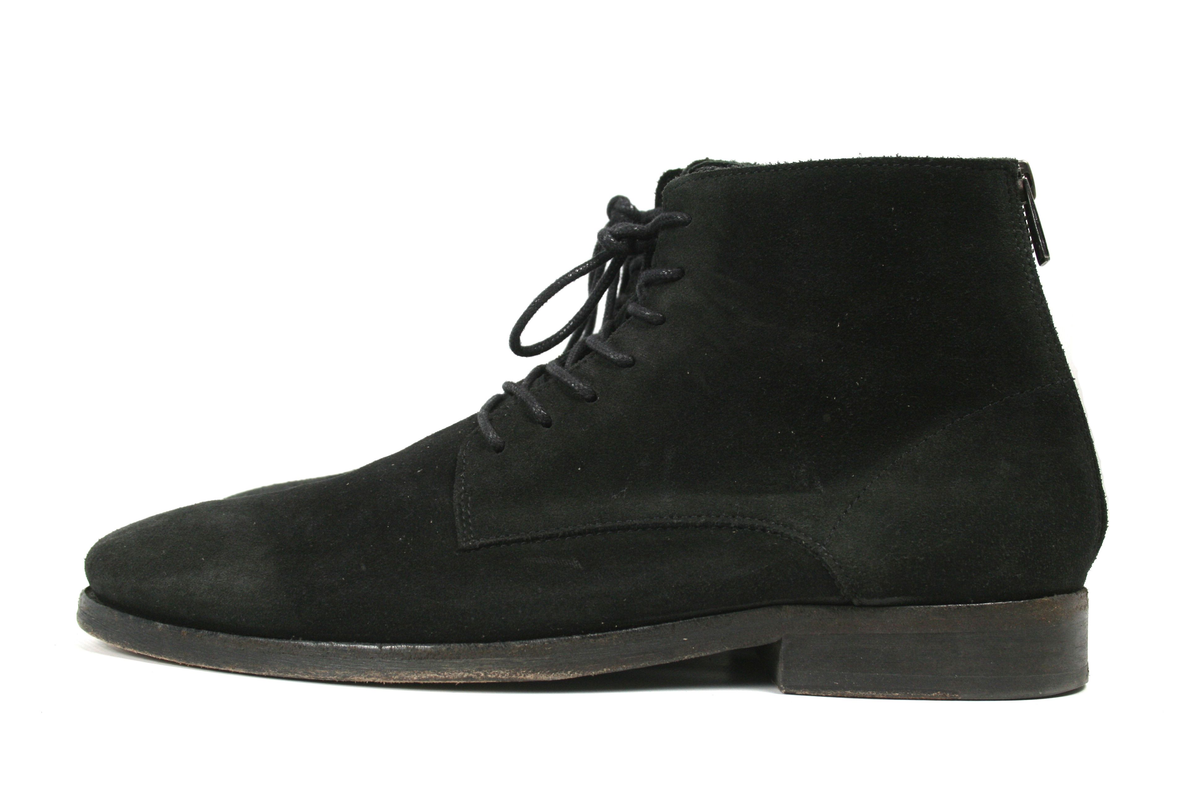 Allsaints Snare Suede Biker Desert Back Zip Boots Size US 10 / EU 43 - 3 Thumbnail