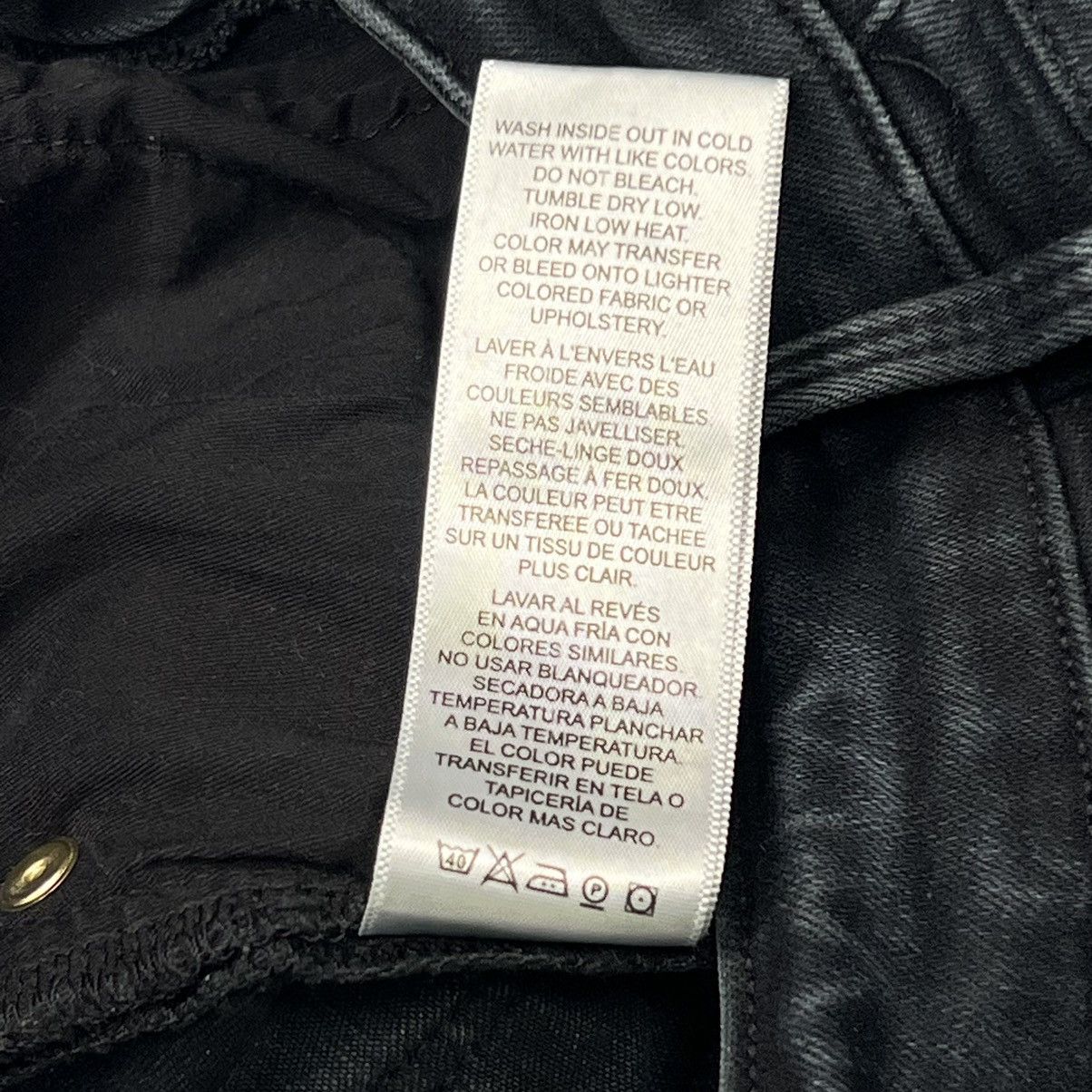 Frame Frame Jeans Black Le One Skinny Denim Stretch Larsen Dark Size 24" / US 00 / IT 34 - 10 Thumbnail