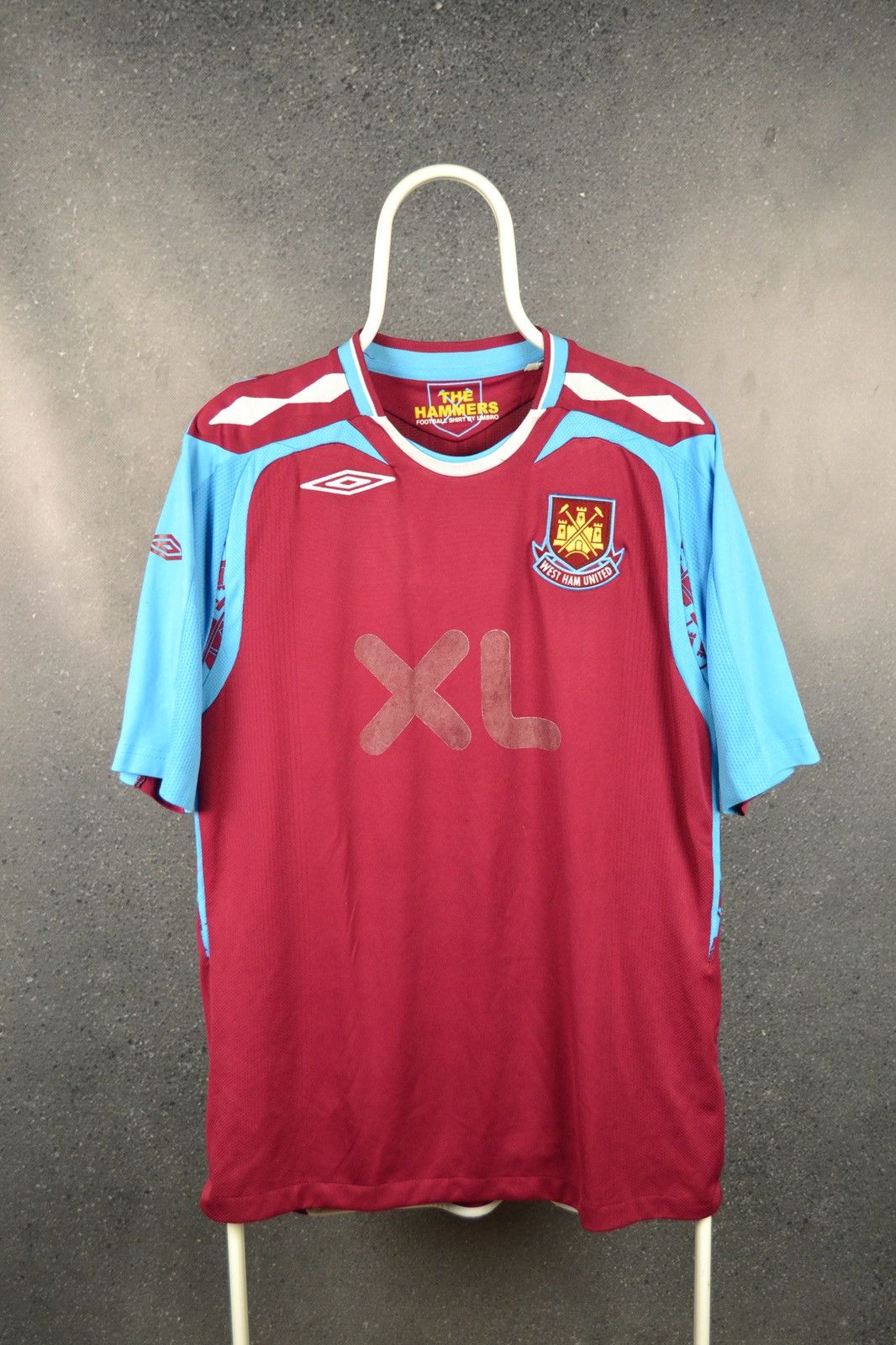 Maillot West Ham United Domicile 2008/09 – Umbro – Taille M – Numéro 17