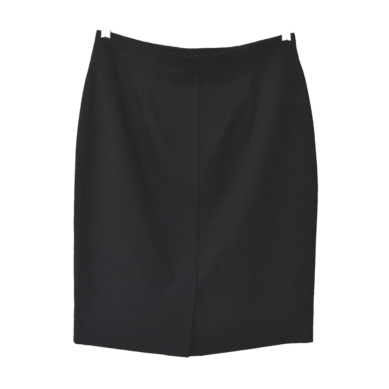 Eileen Fisher EILEEN FISHER Black Viscose Blend Ponte Pencil Skirt Sz PM Size 30" / US 8 / IT 44 - 2 Thumbnail