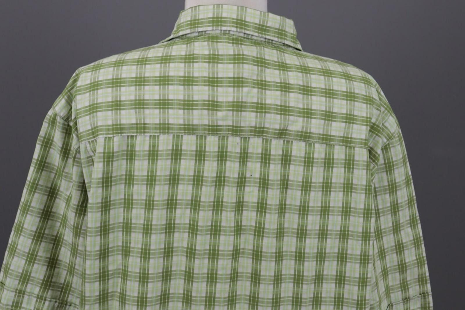 Fjallraven Men's Fjall Raven Green Check Hiking Blouse Shirt Size XL Size US XL / EU 56 / 4 - 9 Thumbnail