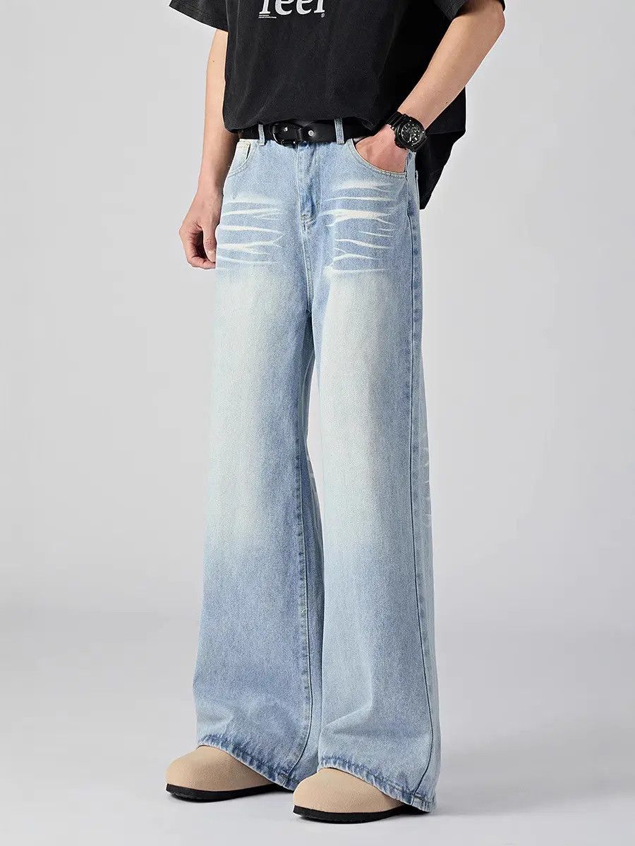 Japanese Brand × Jean Loose casual wide leg jeans Size US 32 / EU 48 - 1 Thumbnail