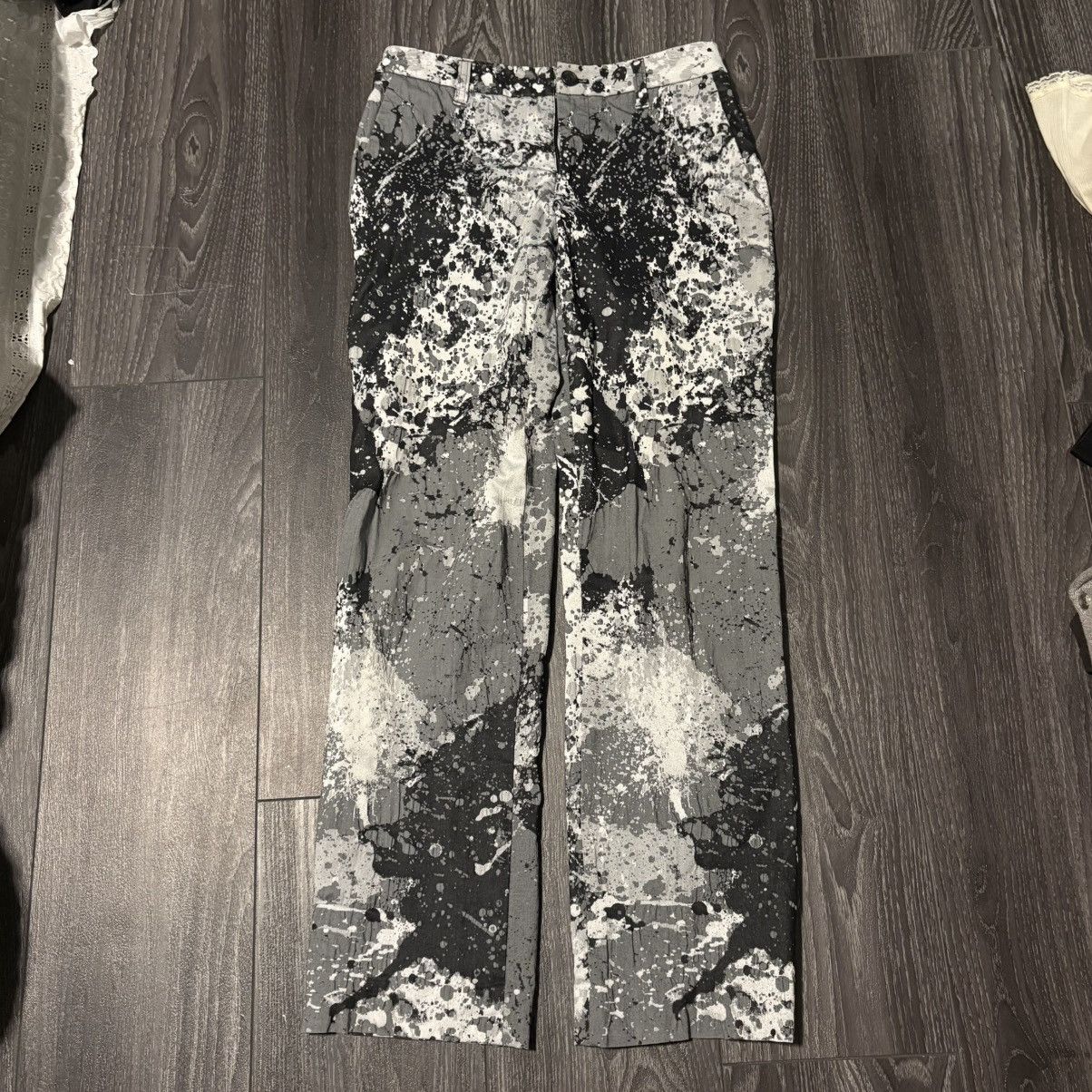 Issey Miyake S/S11 paint splatter pants Size US 28 / EU 44 - 1 Thumbnail