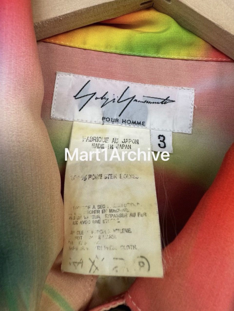 Yohji Yamamoto Yohji Yamamoto 02SS LSD Sakeo Tsusumura Psychedelic Shirt Size US L / EU 52-54 / 3 - 7 Thumbnail