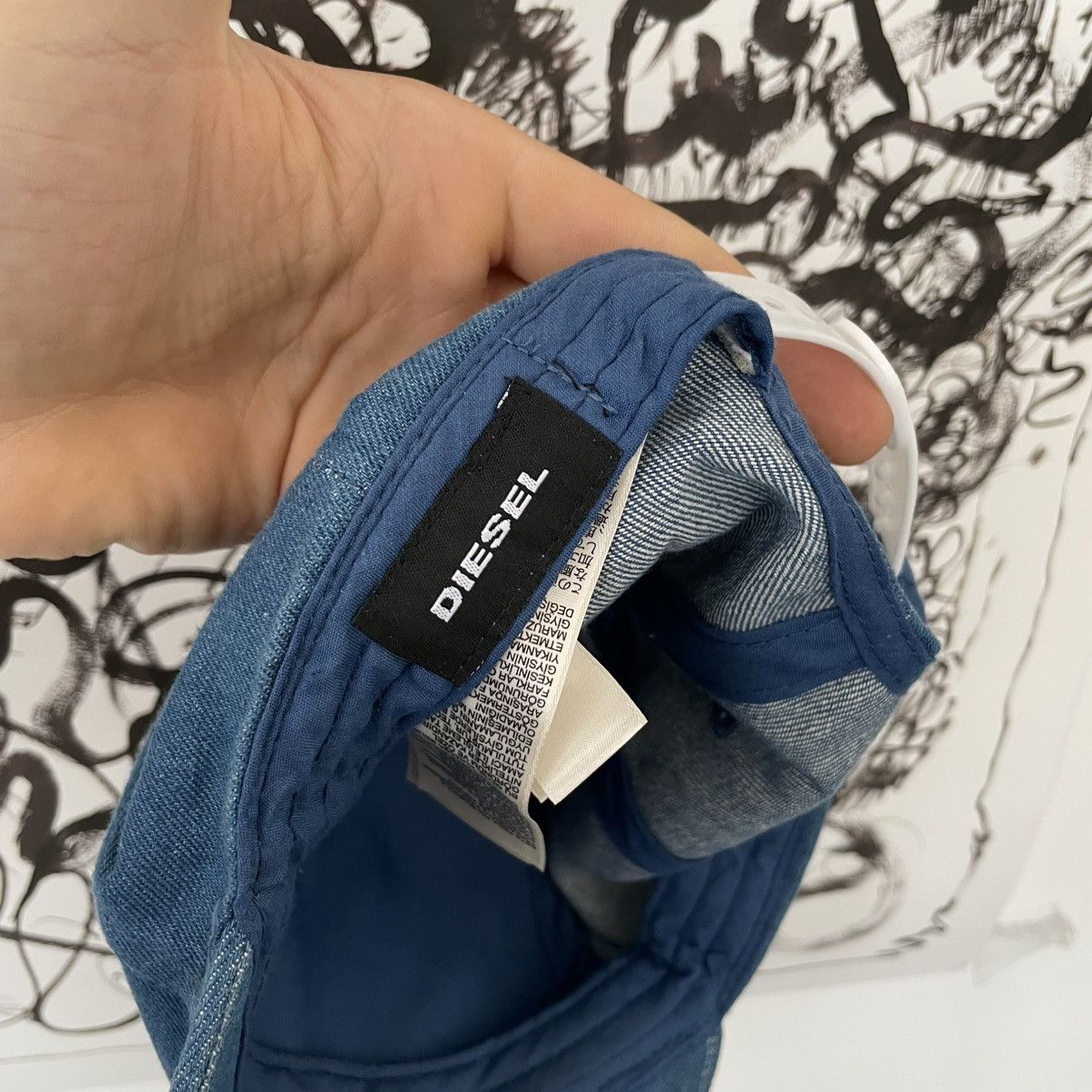Diesel Vintage Diesel Streetwear Hat Cap Y2k Size ONE SIZE - 6 Thumbnail