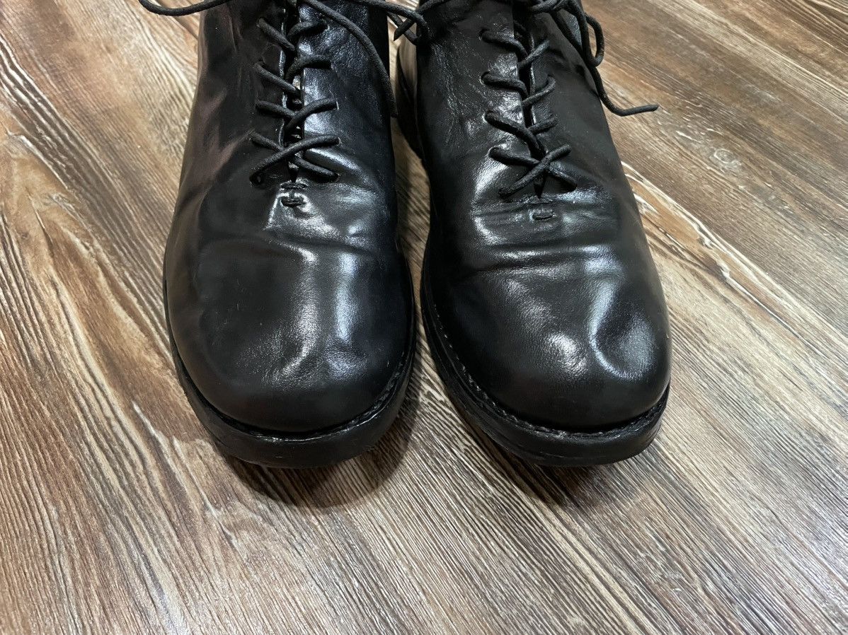 Feit Feit Braided Ankle Boot Black Leather Crepe Stitched 9.5 Size US 9.5 / EU 42-43 - 2 Thumbnail