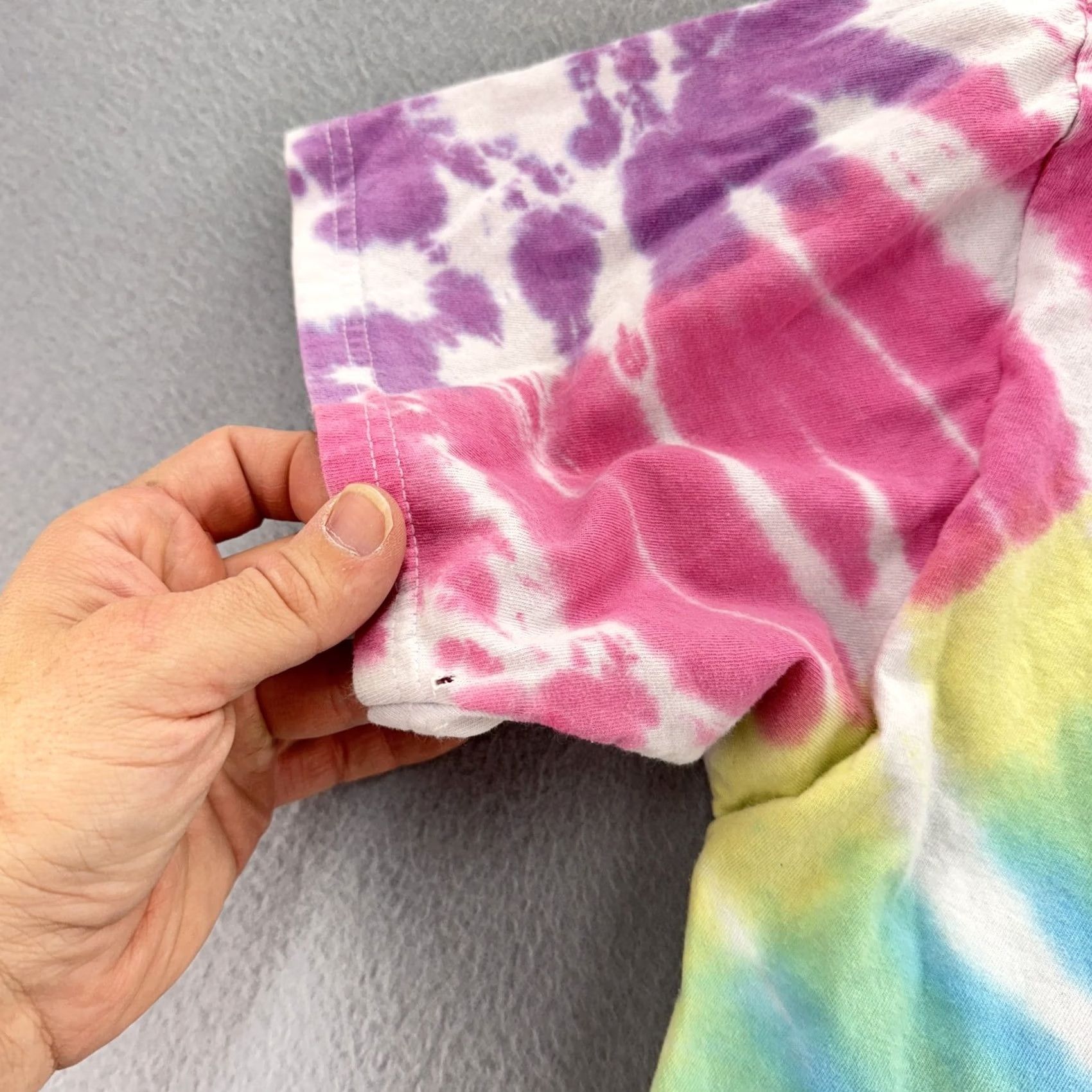 Vintage VINTAGE Hendrix Freedom Shirt Mens XL Tie Dye Atlanta Pop Festival 1970 Band Tee Size US XL / EU 56 / 4 - 4 Thumbnail