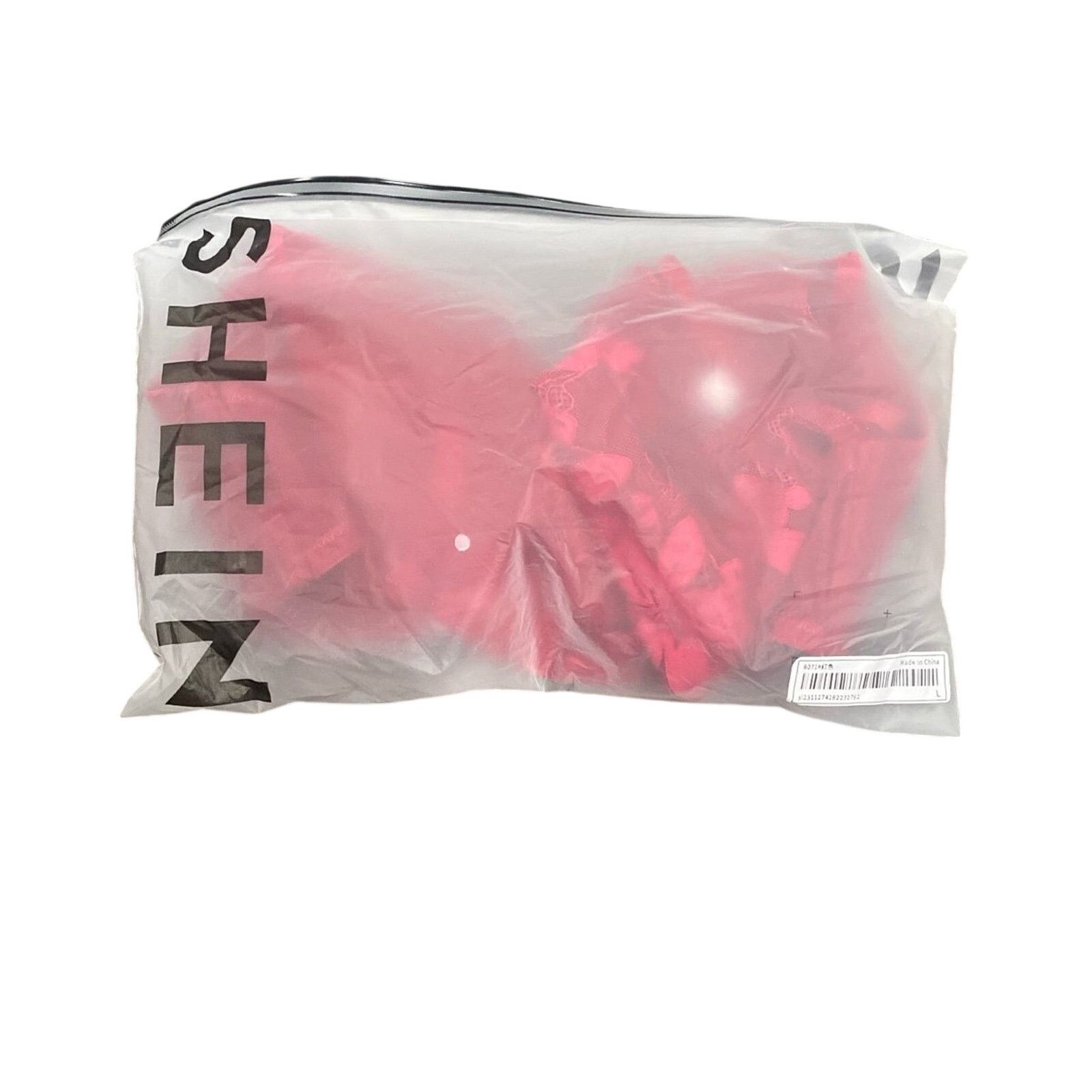 Shein 2 Piece Set Lace Bra and Panty in Red, Size L Size ONE SIZE - 3 Thumbnail