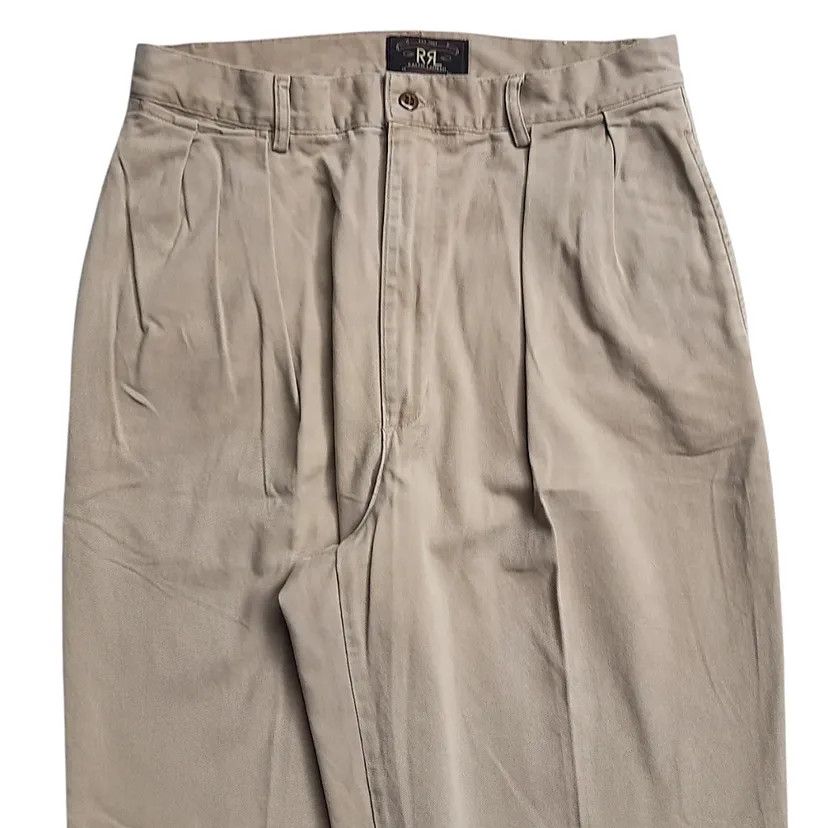 RRL Ralph Lauren Vintage Double RL Chinos Trousers Size US 30 / EU 46 - 3 Thumbnail