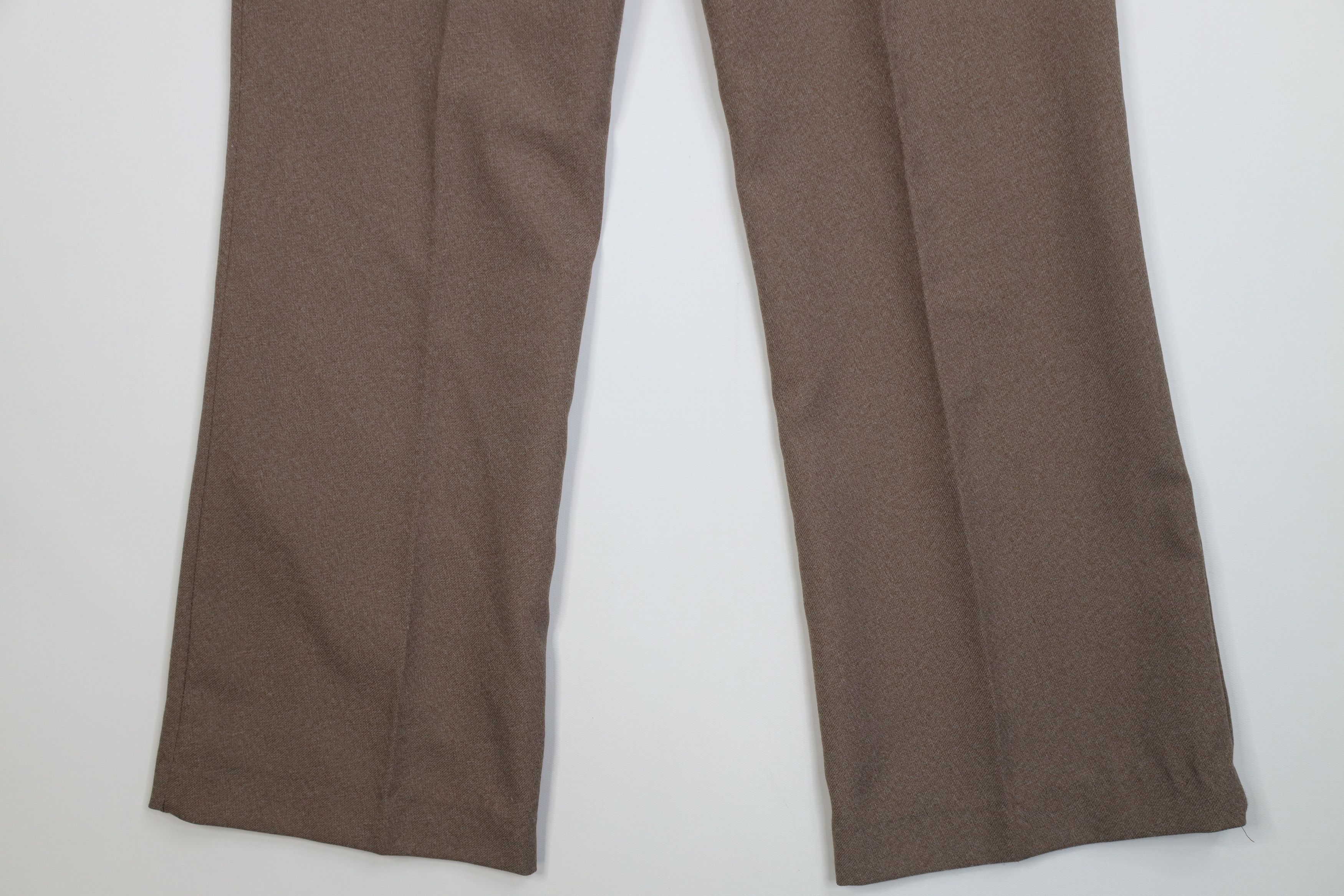 Vintage Vintage 70s Streetwear Wide Leg Chino Pants Light Brown USA Size US 32 / EU 48 - 12 Thumbnail