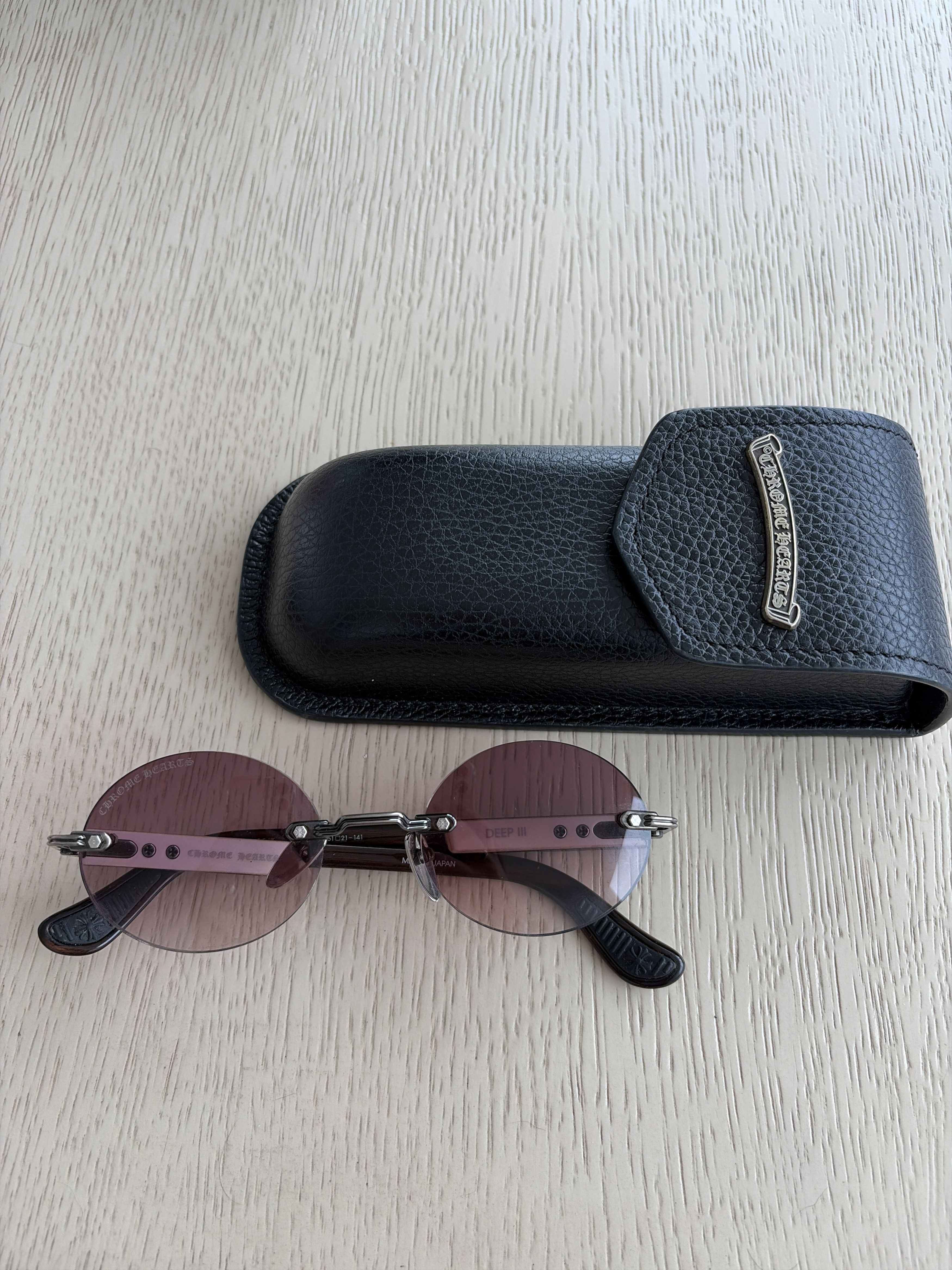 Chrome Hearts Deep III Chrome Heart Sunglasses Size ONE SIZE - 1 Thumbnail