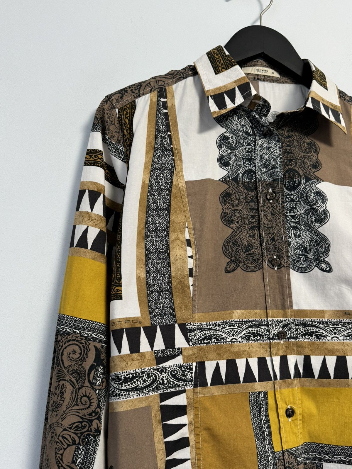 Etro Etro Button Blouse Luxury Size 48 Size M / US 6-8 / IT 42-44 - 8 Thumbnail
