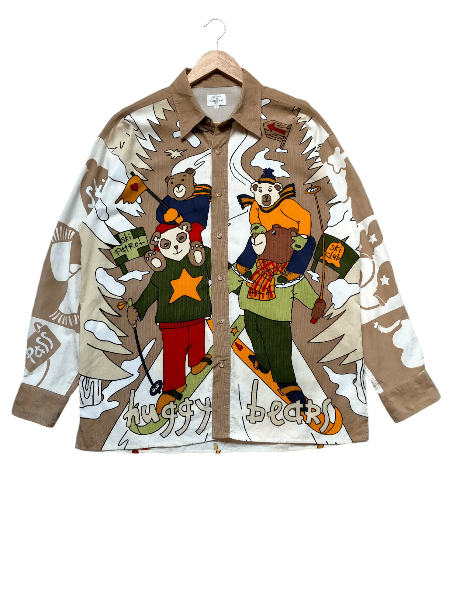 Jean Charles De Castelbajac Vintage JC De Castelbajac Art Pattern Shirts Size US L / EU 52-54 / 3 - 1 Thumbnail