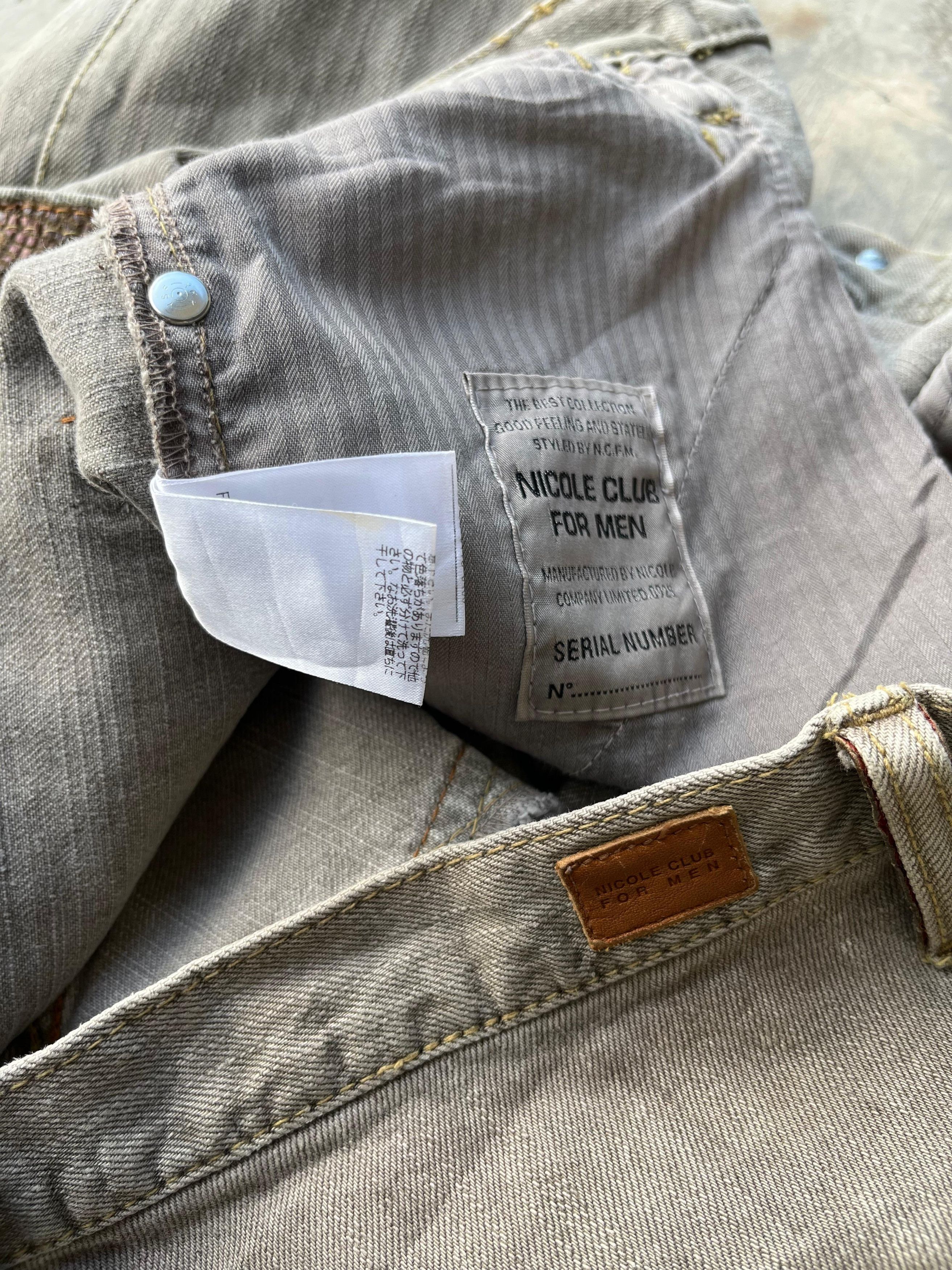 If Six Was Nine × Japanese Brand × Le Grande Bleu (L.G.B.) Nicole Club For men Flared Pants Size US 34 / EU 50 - 9 Thumbnail