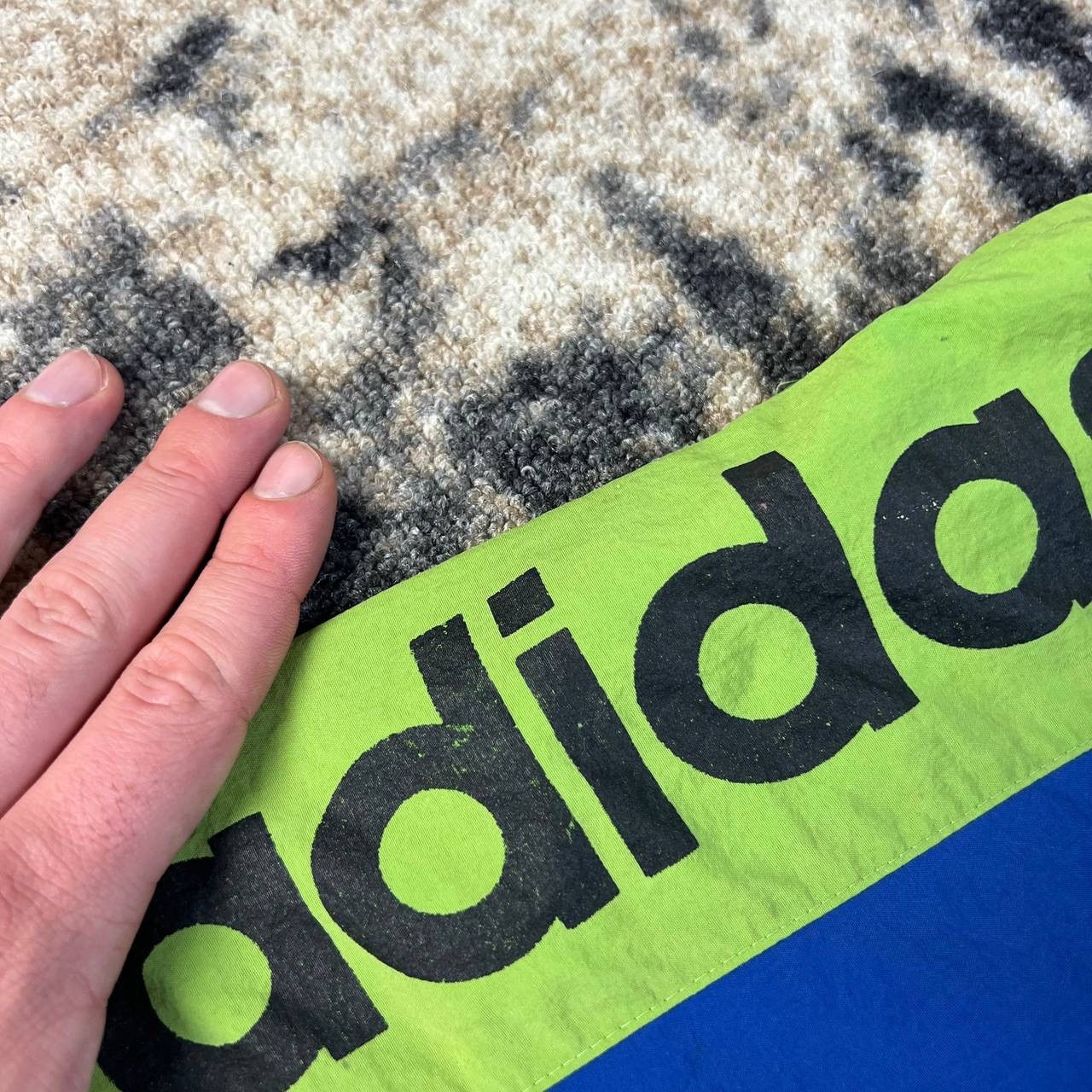 Adidas Adidas Vintage 90s Big Logo Nylon Light Shorts Size US 36 / EU 52 - 7 Thumbnail