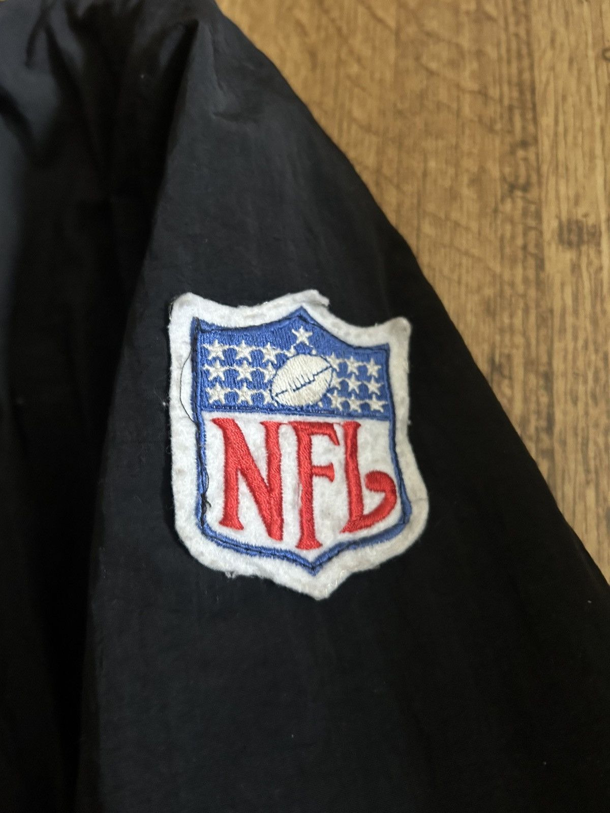 NFL Vintage Los Angeles Raiders NFL Coach Jacket Big Back Logo Size US L / EU 52-54 / 3 - 6 Thumbnail