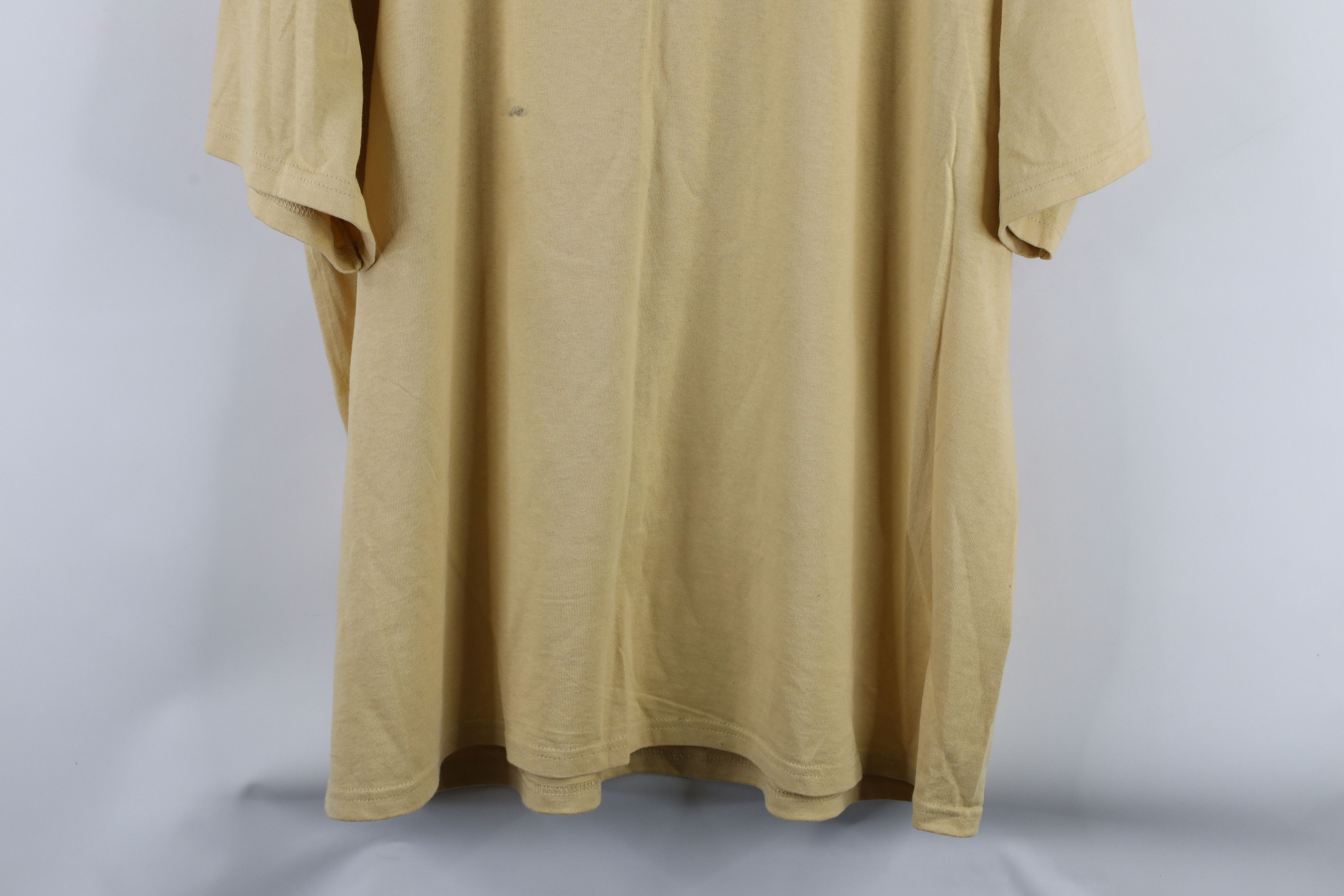 Adidas × Vintage Vintage Adidas Spell Out Notre Dame University T-Shirt Gold Size US XL / EU 56 / 4 - 14 Thumbnail