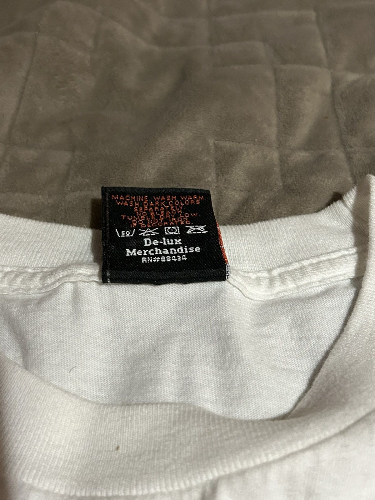 Harley Davidson Vintage 2004 Harley Davidson Spiderweb T-Shirt Size US XXL / EU 58 / 5 - 4 Thumbnail
