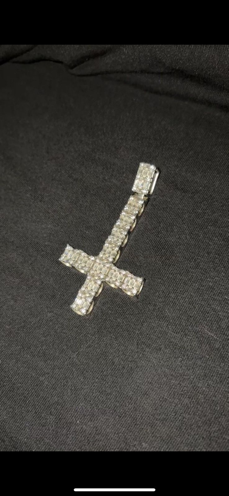 Other Custom Opium Upside Down Cross Pendant Size ONE SIZE - 2 Thumbnail