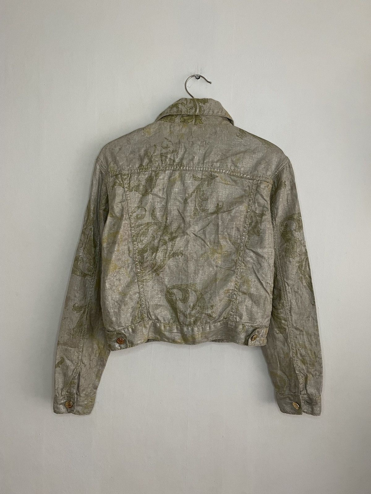 Just Cavalli × Roberto Cavalli × Vintage Roberto Cavalli Vintage Pattern Print Jacket Size S / US 4 / IT 40 - 2 Thumbnail