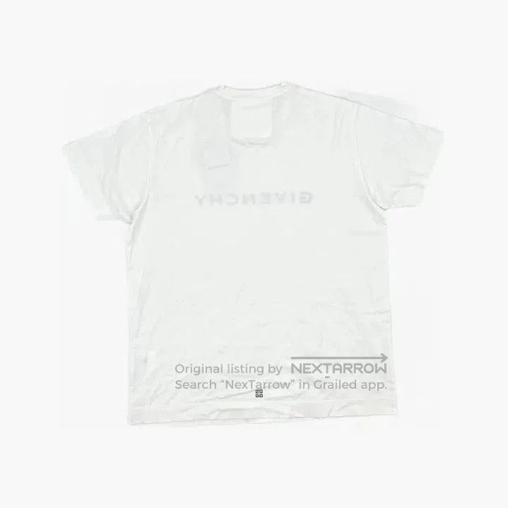 Givenchy GIVENCHY FW22 Letter Print Crew Neck Short Sleeve T-Shirt. Size US L / EU 52-54 / 3 - 3 Thumbnail