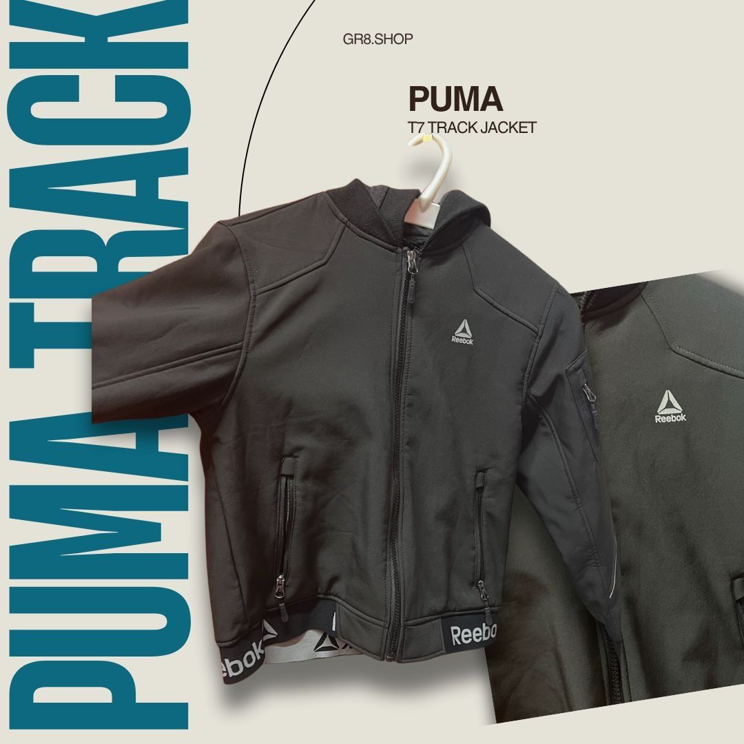 Puma Puma Womens Black Track Jacket With Full Zip & Dry Cell Tech Size M / US 6-8 / IT 42-44 - 1 Thumbnail