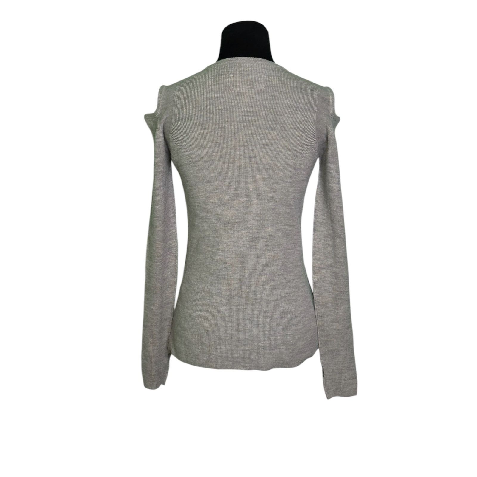 Current/Elliot CURRENT/ELLIOTT cold shoulder fitted sweater size 1 - US 2 Size XS / US 0-2 / IT 36-38 - 2 Thumbnail