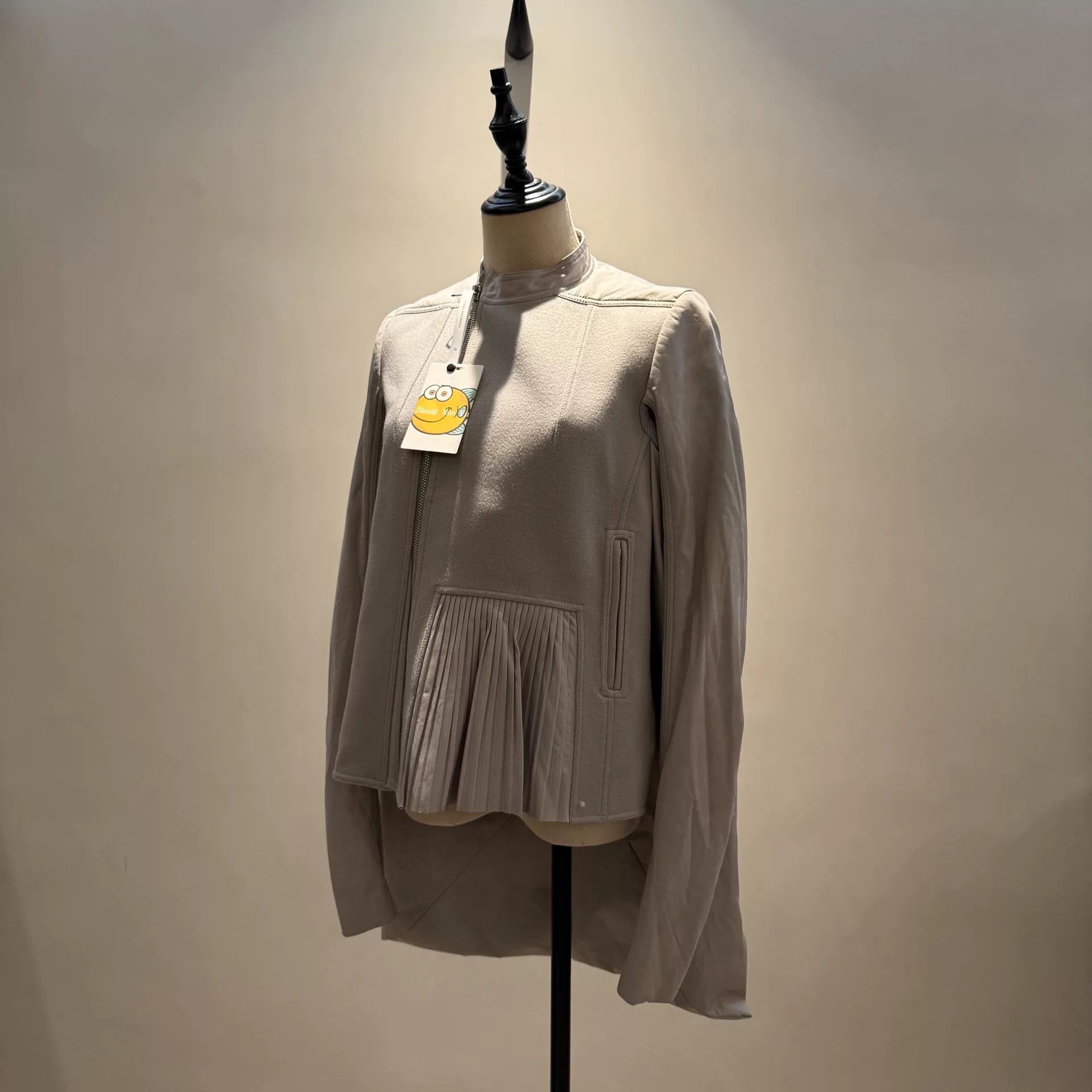 Rick Owens rick owens side zip wool coat Size L / US 10 / IT 46 - 1 Thumbnail