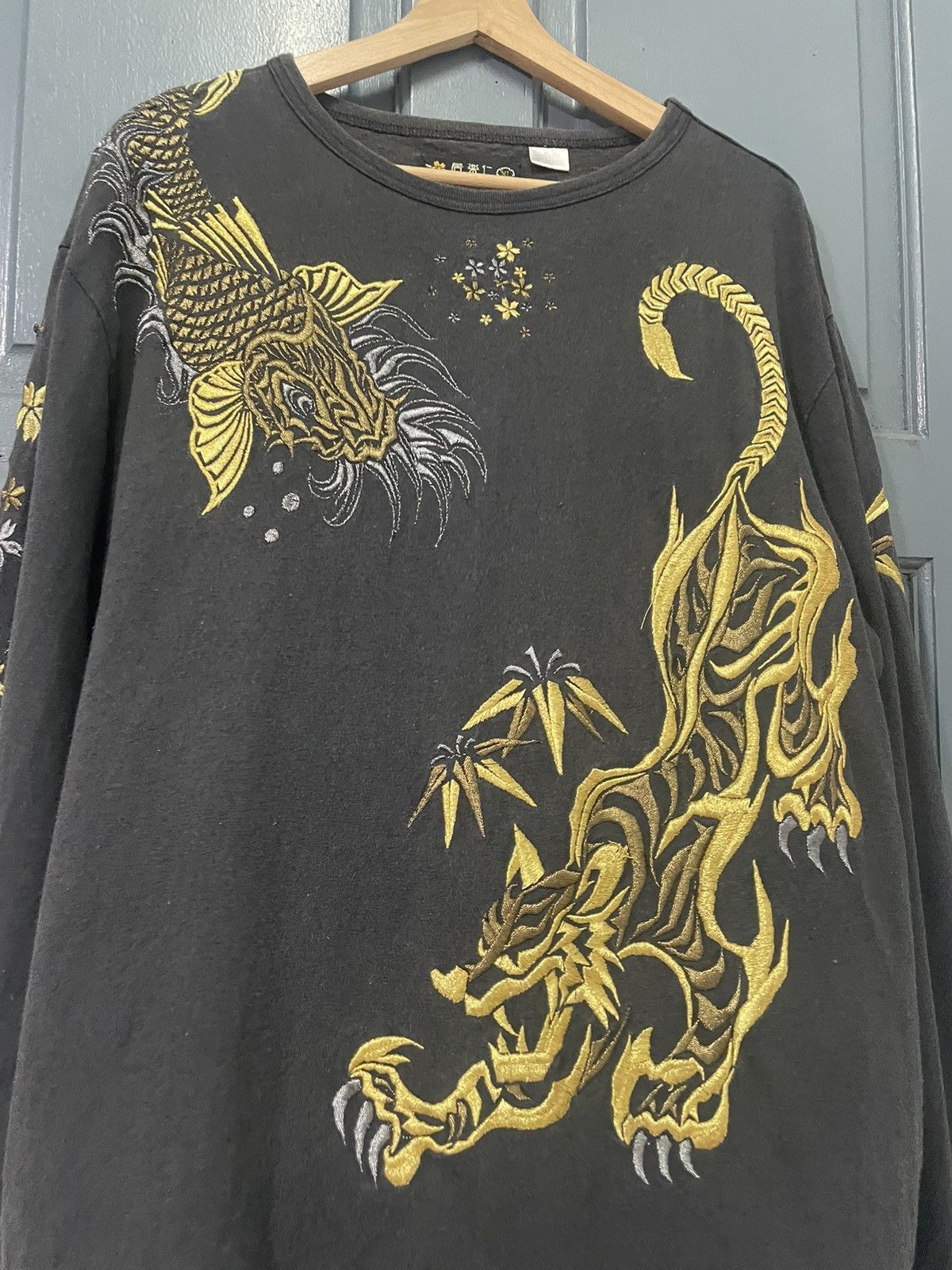 Japanese Brand × Vintage Vintage japanese brand long sleeve shirt Size US XL / EU 56 / 4 - 6 Thumbnail