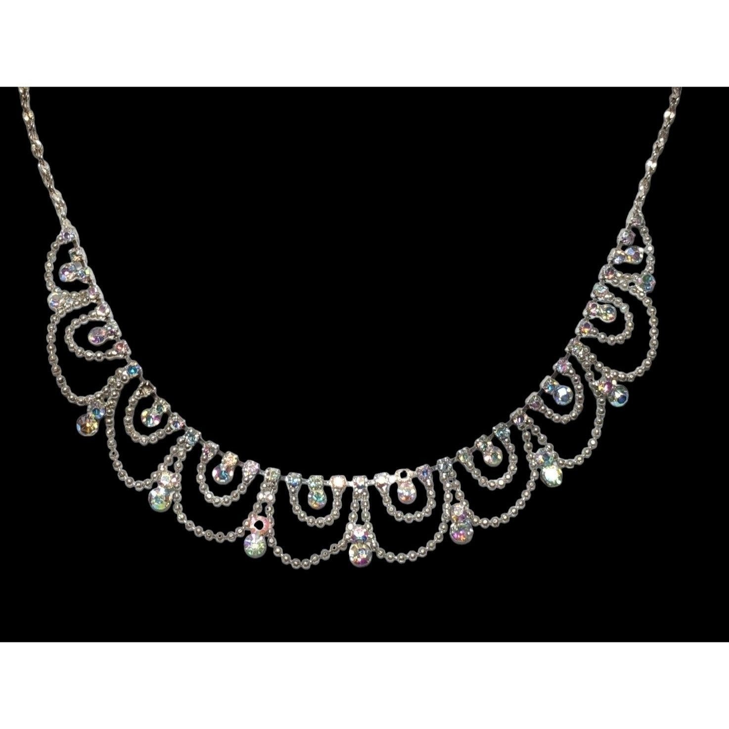 Other Glam Princess Rhinestone Chandelier Necklace Size ONE SIZE - 3 Thumbnail