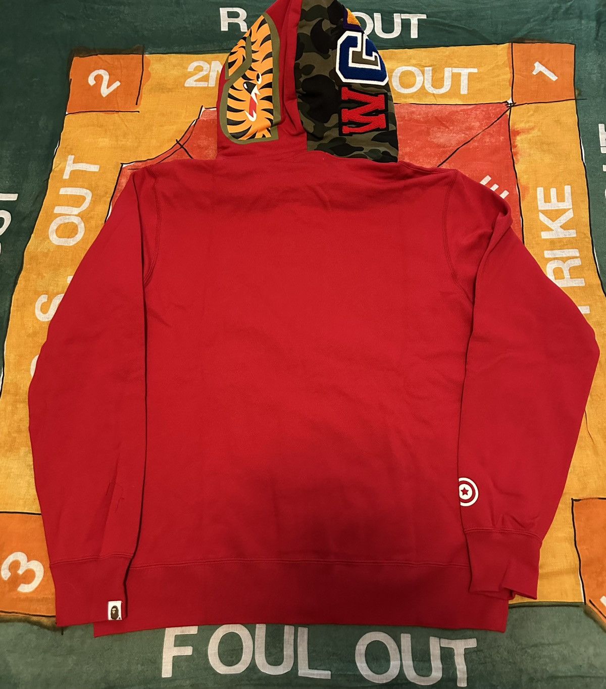 Bape BAPE shark full zip double hoodie Size US XXL / EU 58 / 5 - 8 Thumbnail