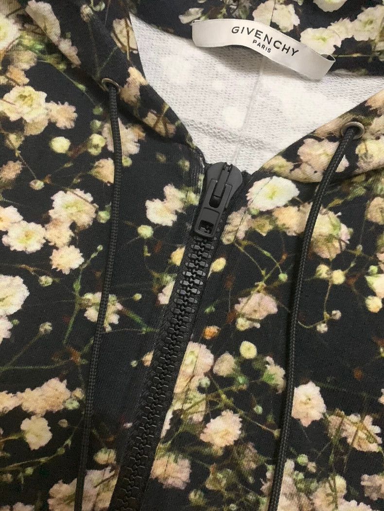 Givenchy Givenchy gvc Starry Floral Print Hooded Jacket Hoodie Size US M / EU 48-50 / 2 - 3 Thumbnail