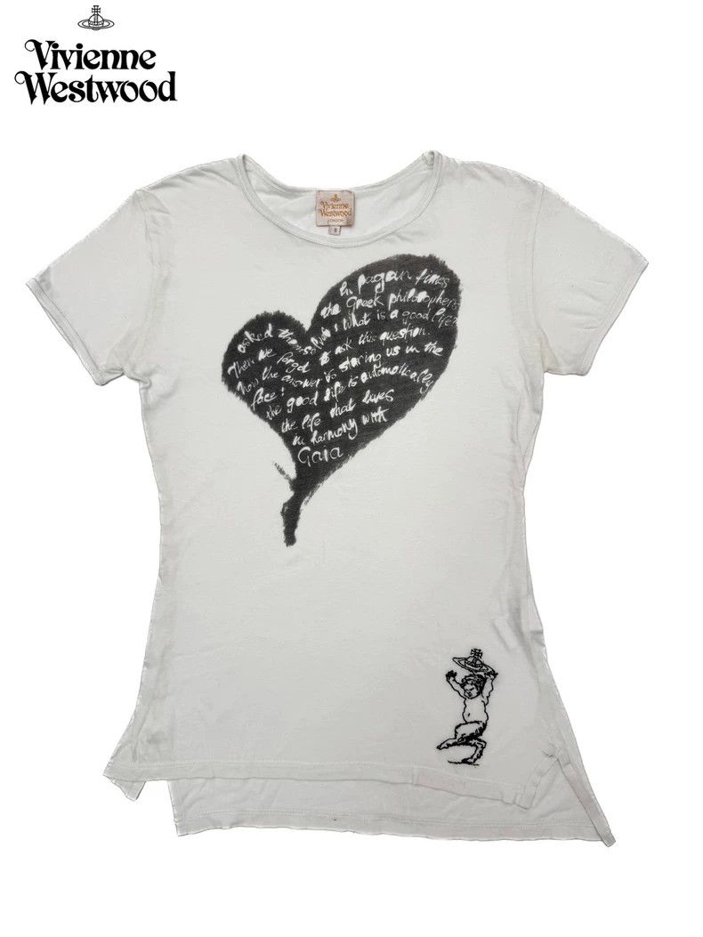 Vivienne Westwood Vivienne Westwood Love sign T-shirt Size S / US 4 / IT 40 - 1 Thumbnail