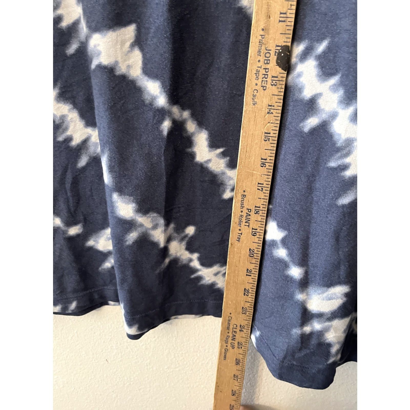 Lucky Brand Lucky Brand Sleep Shirt XL Blue Tie Dye Long Sleeve Women’s Size XL / US 12-14 / IT 48-50 - 4 Thumbnail