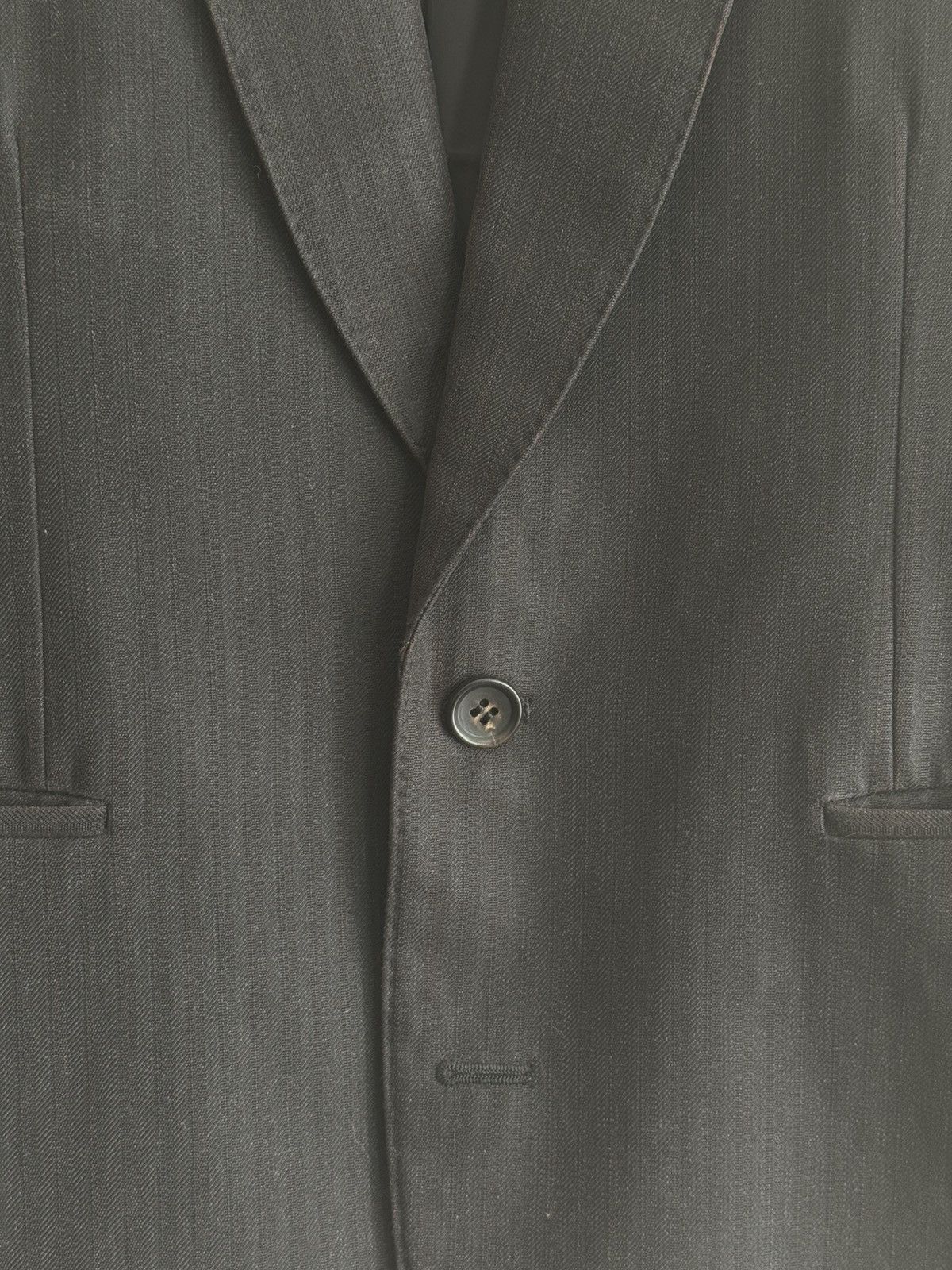 Julius RARE: Julius_7 AW04 “Post Proletariat” Wool Blend Blazer sz1 Size 44S - 6 Thumbnail