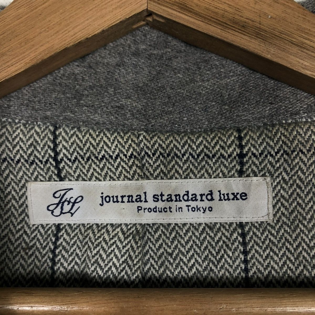 Japanese Brand × Vintage 📌VINTAGE OVERSIZED LONG JACKET JOURNAL STANDARD BLANKET Size US L / EU 52-54 / 3 - 18 Thumbnail