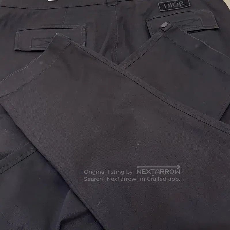Dior Dior Casual Black Cotton Pants for Men . Size US 42 / EU 58 - 2 Thumbnail