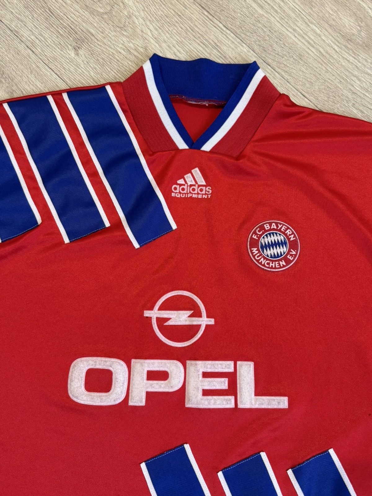 Adidas 🔷Vintage Adidas Bayern Munich 1993/94/95 Soccer jersey🔷 Size US M / EU 48-50 / 2 - 4 Thumbnail