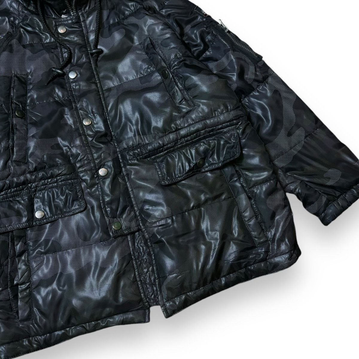 14th Addiction × If Six Was Nine × Le Grande Bleu (L.G.B.) Sirmione Ifsixwasnine LGB Style fur jacket vintage Y2K japan Size US M / EU 48-50 / 2 - 3 Thumbnail